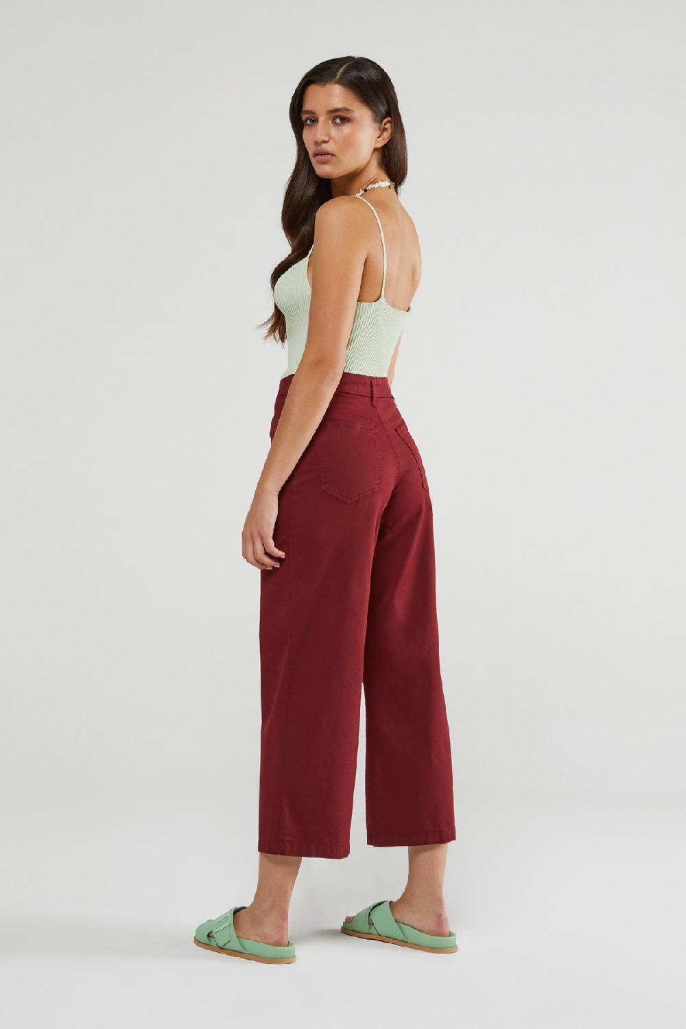 ottod'Ame Cotton flare trousers Ultimi tre giorni