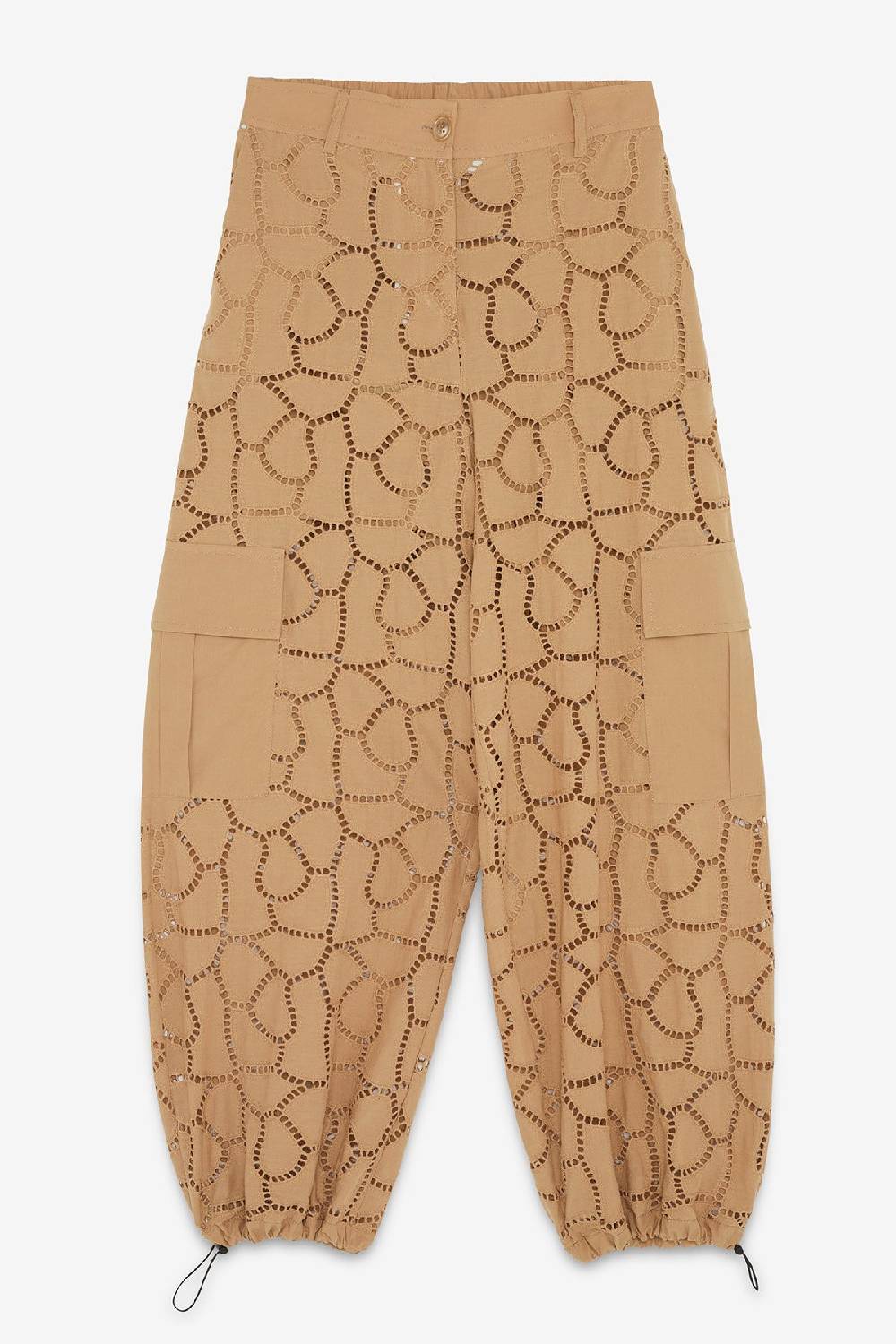 ottod'Ame Broderie anglaise cargo trousers Ultimo giorno