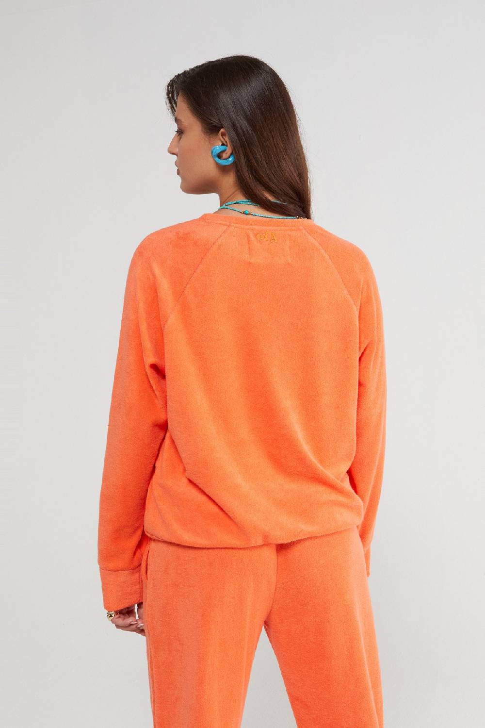 ottod'Ame Terrycloth sweatshirt Fino al 60% di sconto