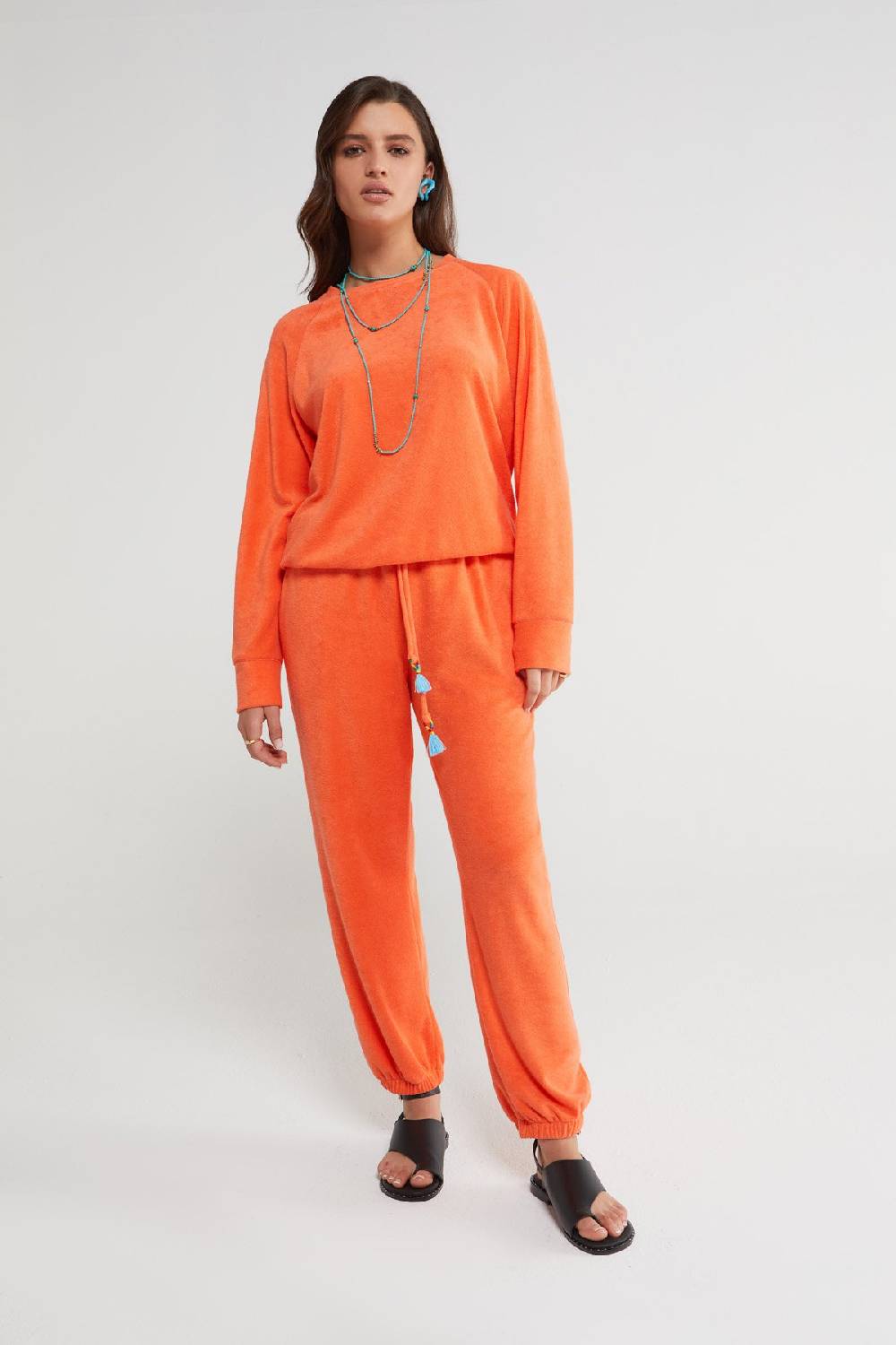 ottod'Ame Terrycloth sweatshirt Fino al 60% di sconto