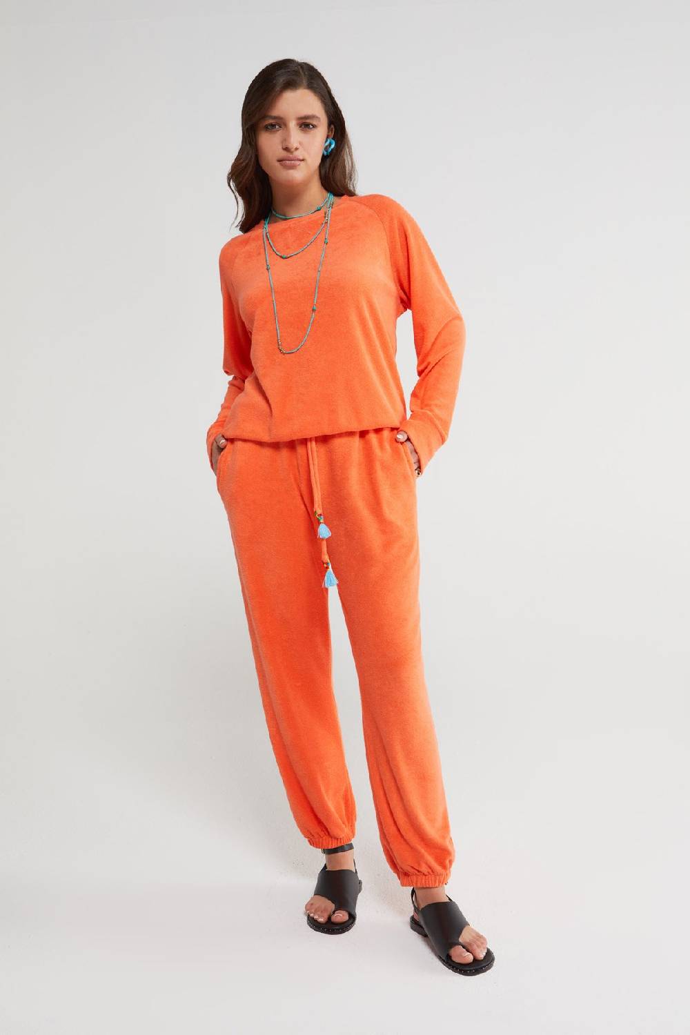 ottod'Ame Terrycloth jogger trousers