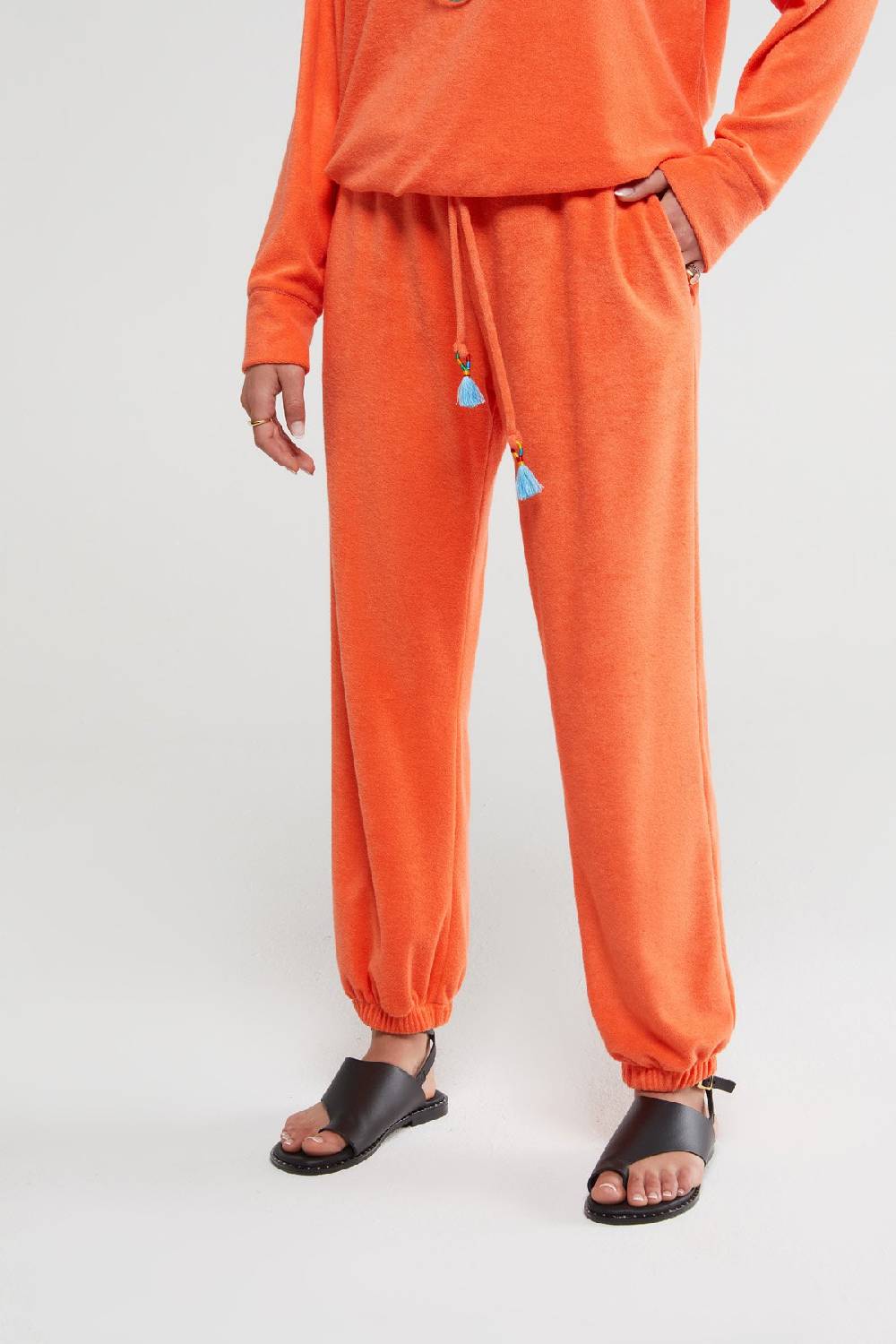 ottod'Ame Terrycloth jogger trousers Fino al 65% di sconto