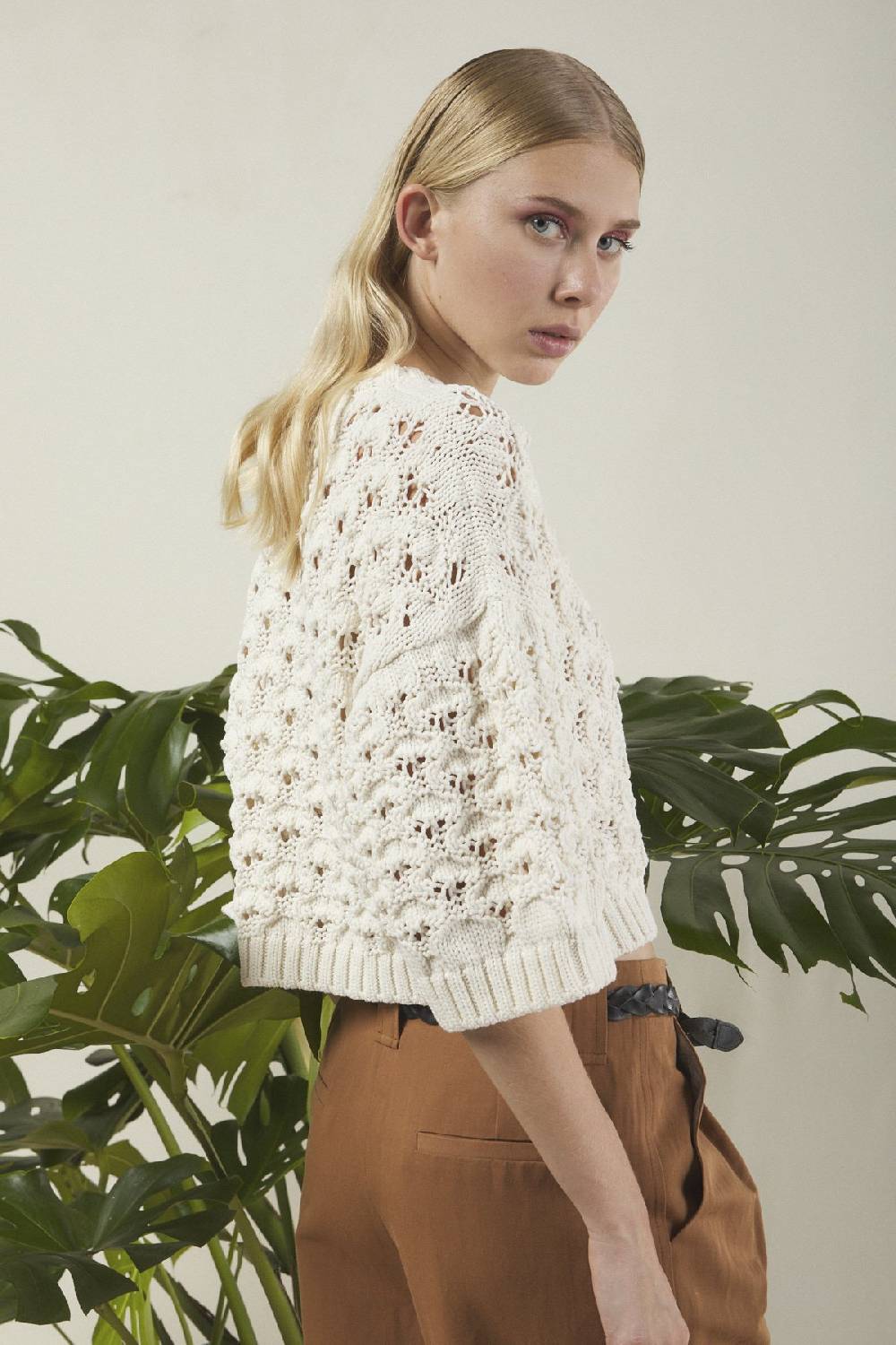 ottod'Ame Crochet sweater Offerta speciale della fabbrica