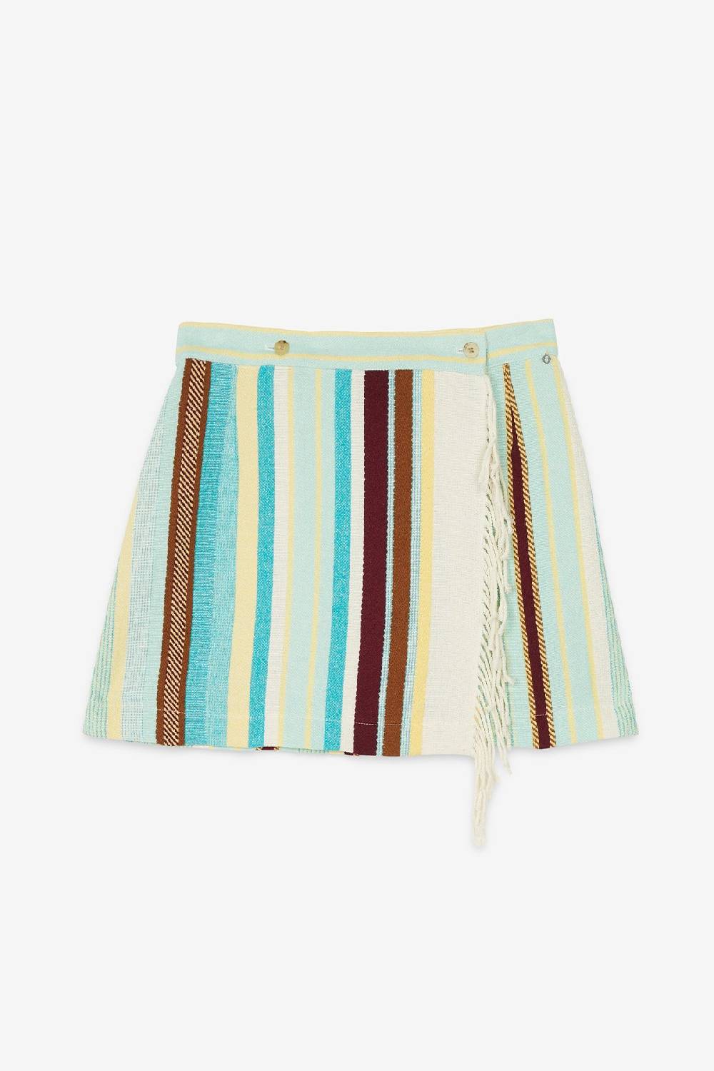 ottod'Ame Mini skirt with fringes Trasporto libero internazionale