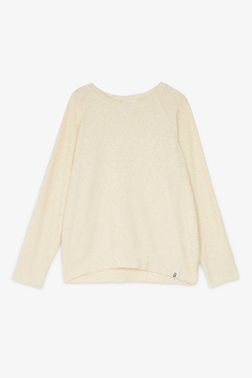 ottod'Ame Sweatshirt with embroidered lace Officina