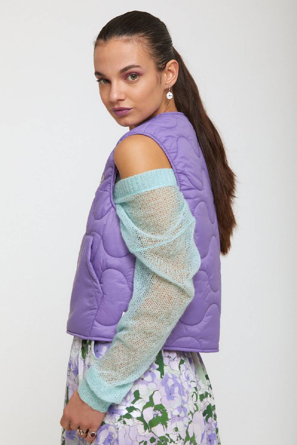 ottod'Ame Puffer waistcoat Spedizione Gratuita