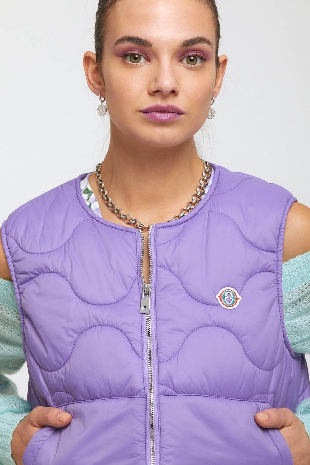 ottod'Ame Puffer waistcoat Spedizione Gratuita