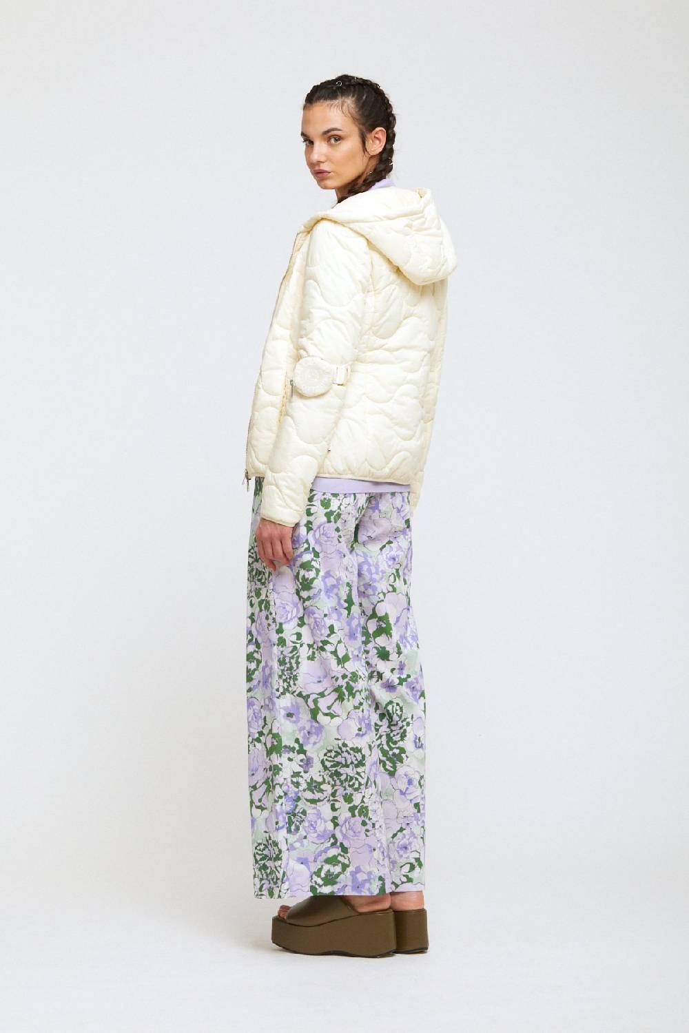 ottod'Ame Puffer jacket with hood Pezzi Unici