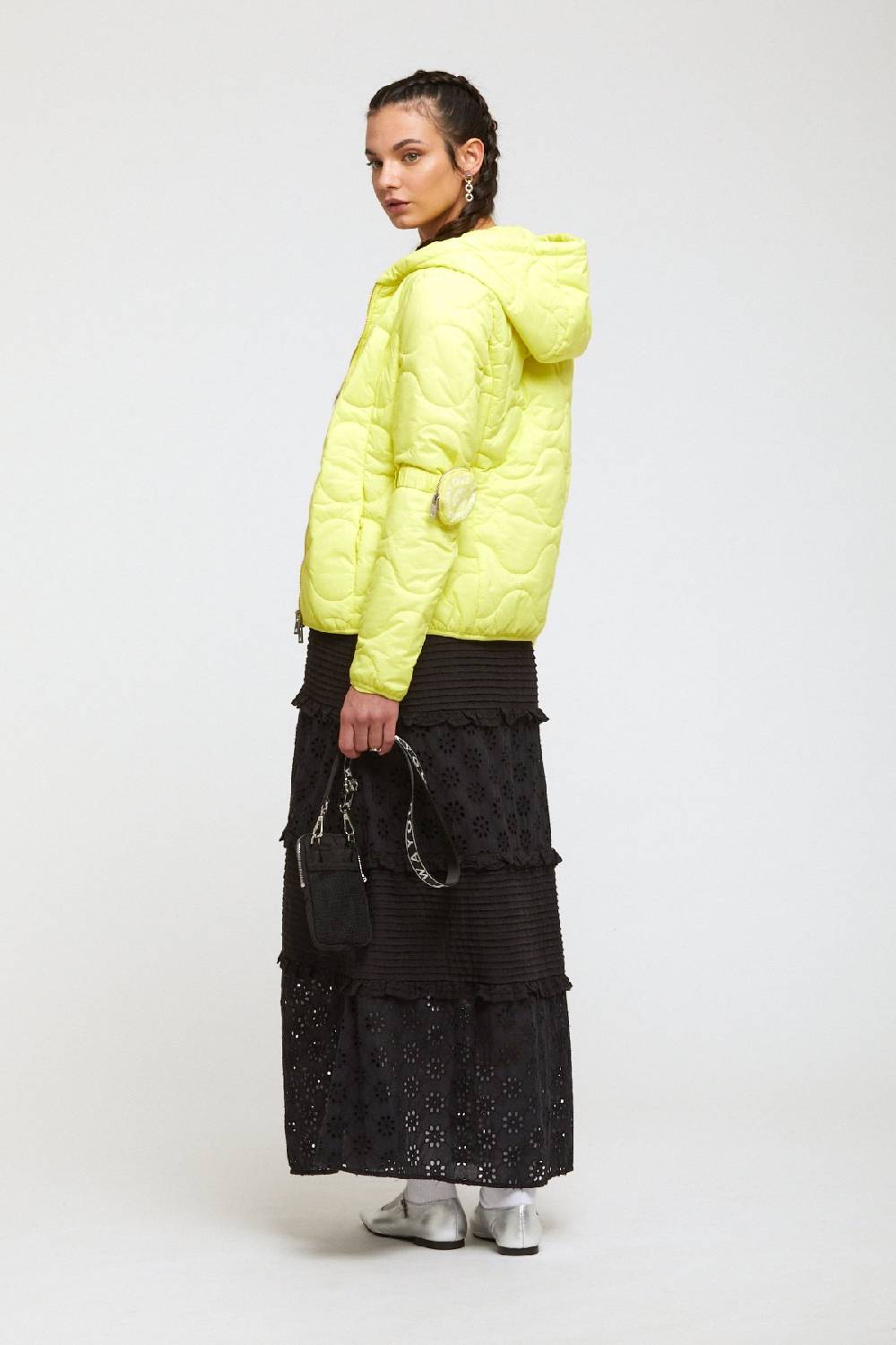 ottod'Ame Puffer jacket with hood Soddisfazione Garantita