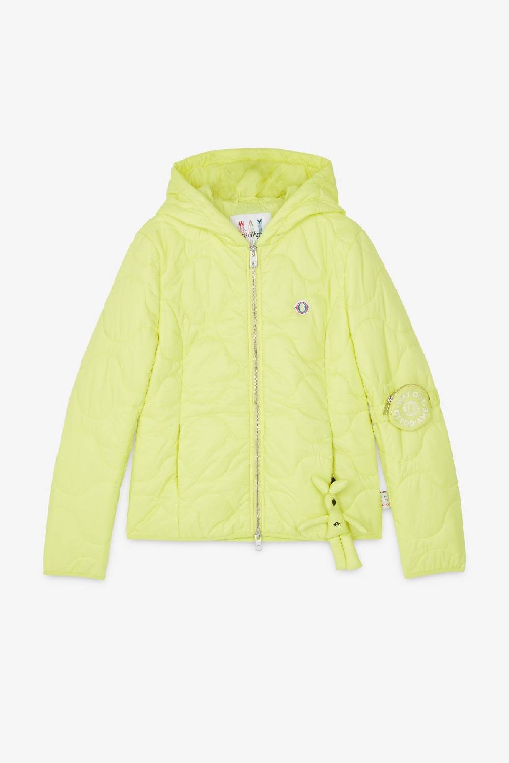 ottod'Ame Puffer jacket with hood Soddisfazione Garantita