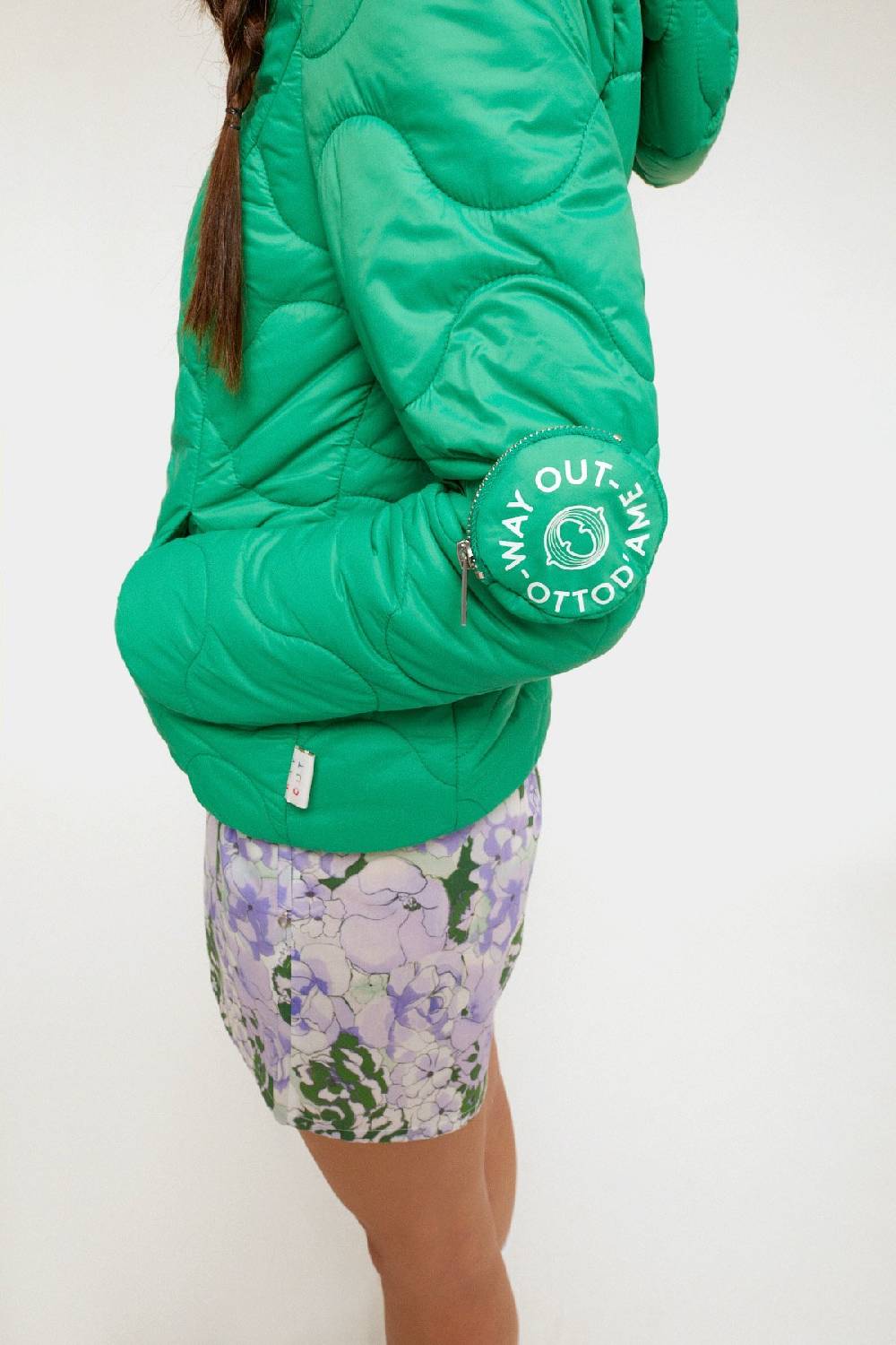 ottod'Ame Puffer jacket with hood Qualità Garantita