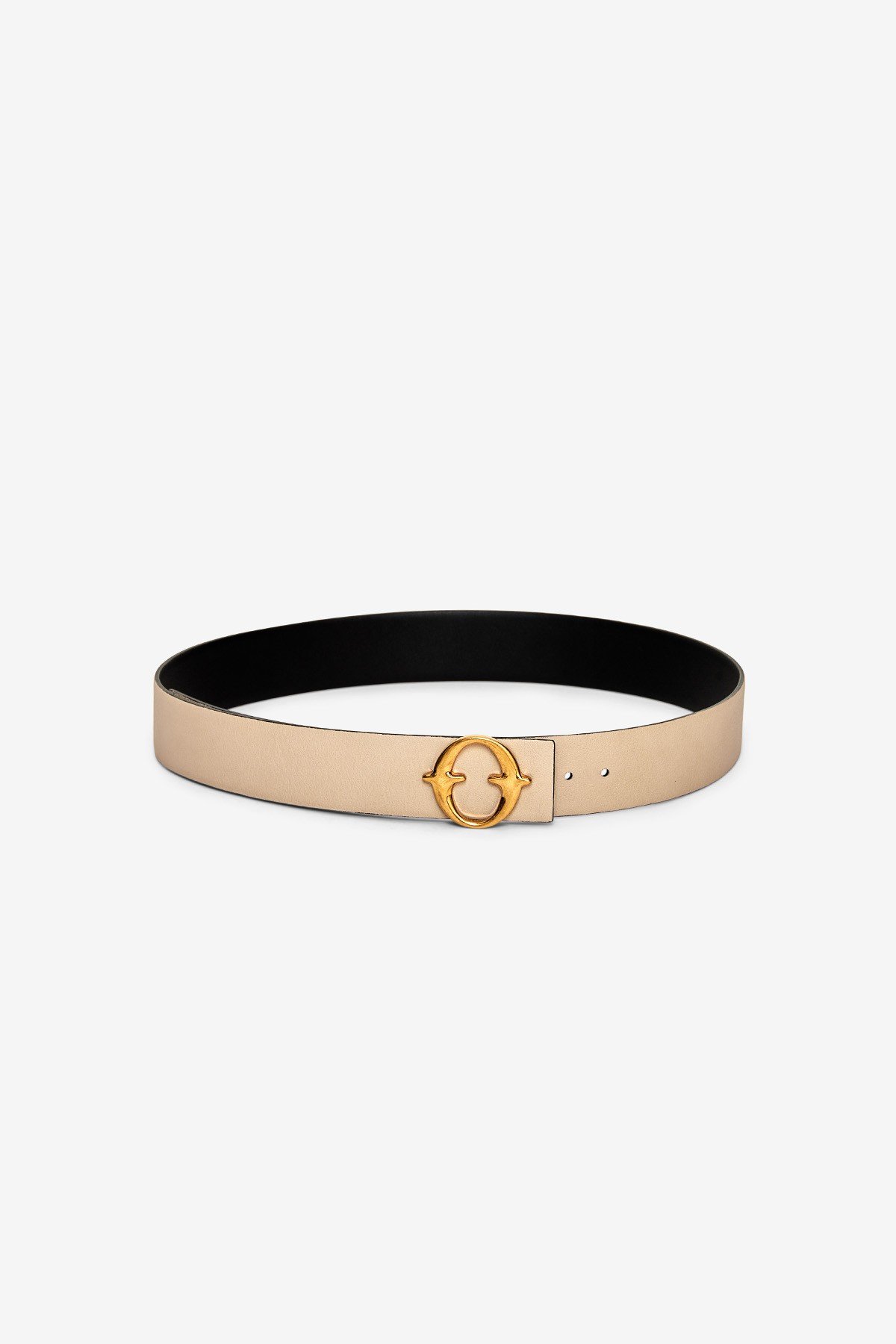 ottod'Ame Leather belt with bukle Consegna Veloce