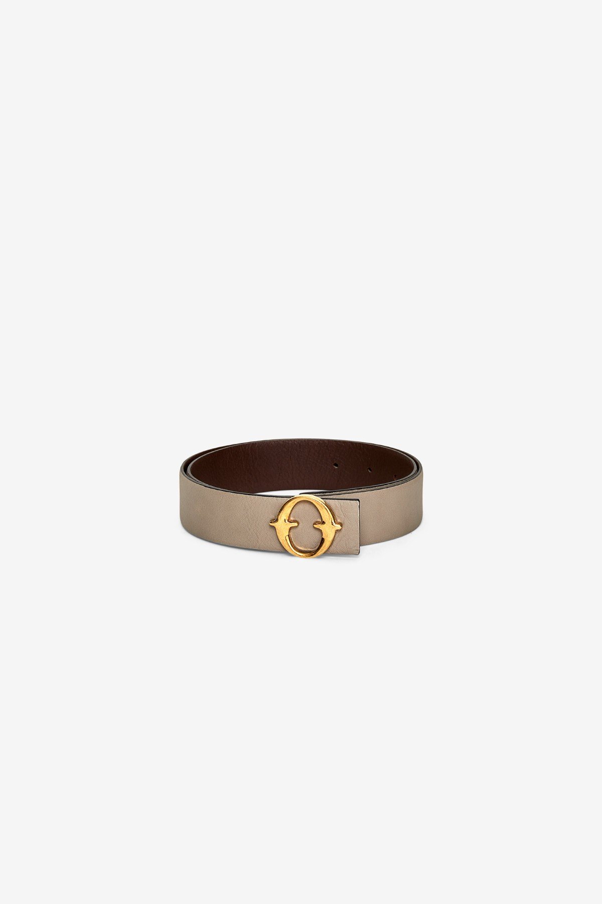ottod'Ame Leather belt with bukle