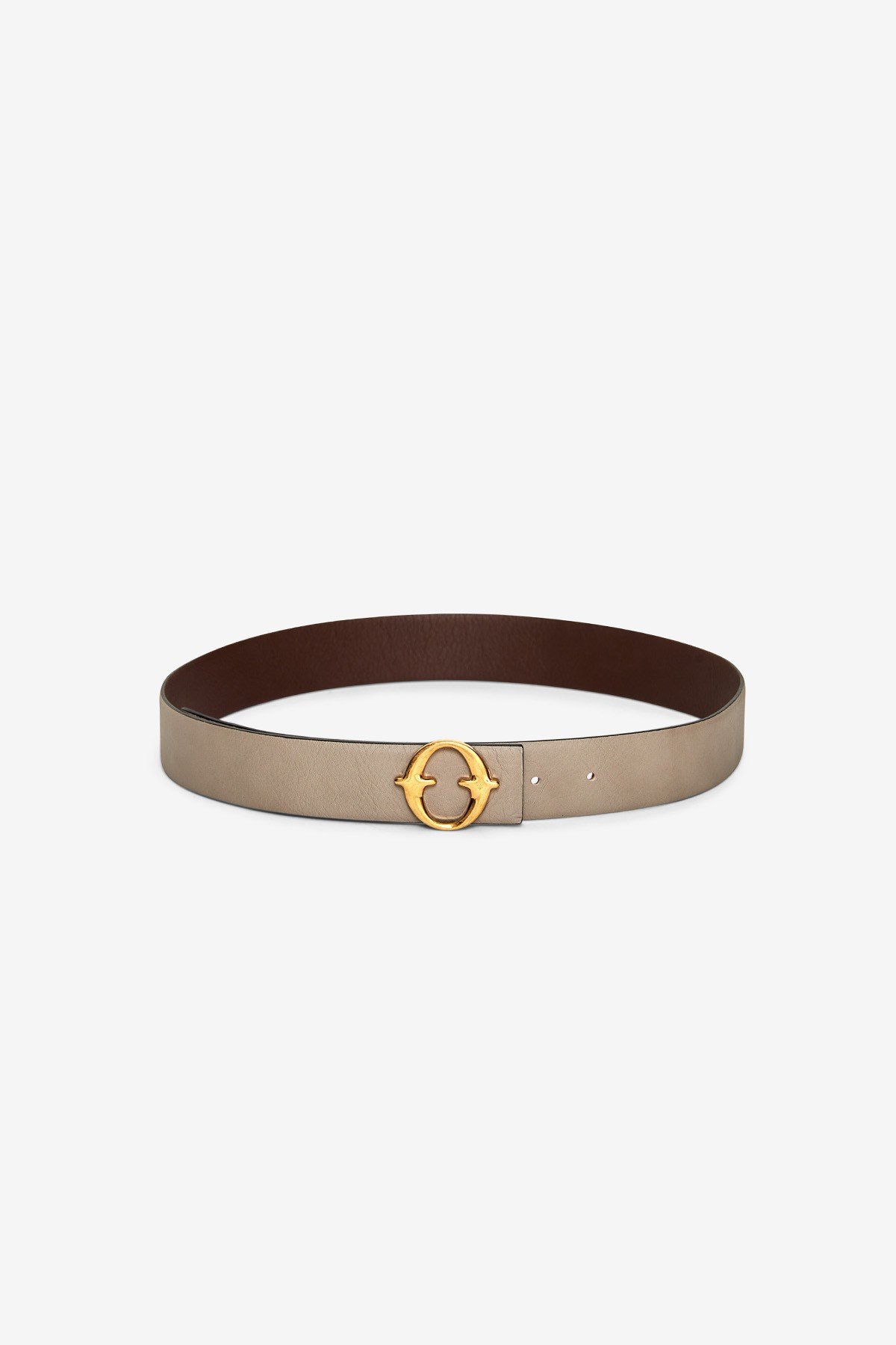 ottod'Ame Leather belt with bukle Promozione Limitata