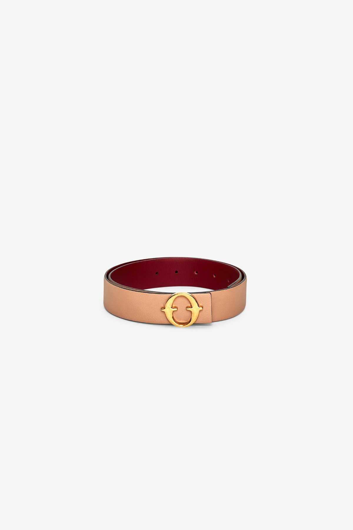 ottod'Ame Leather belt with bukle