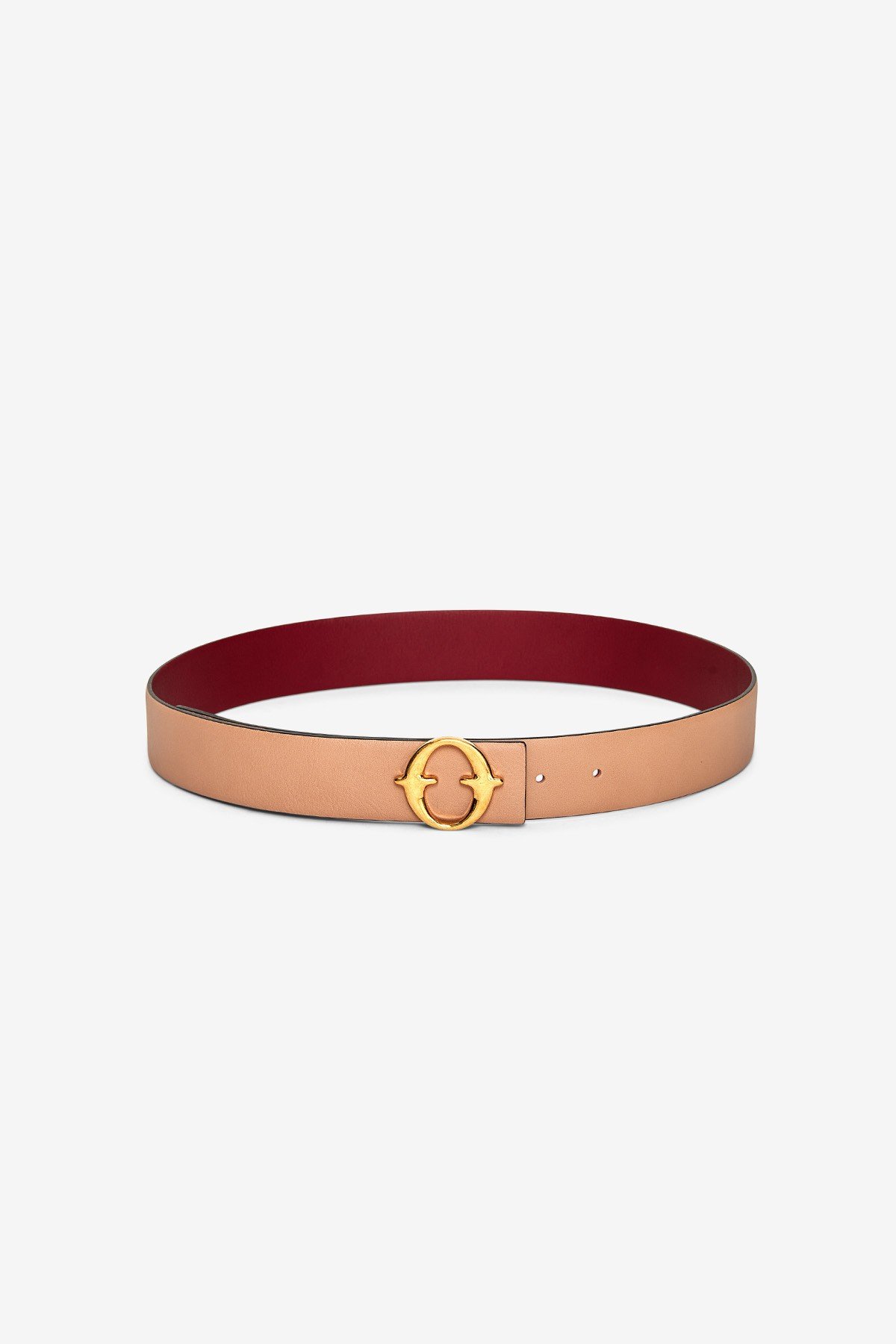 ottod'Ame Leather belt with bukle Fino Al -60%