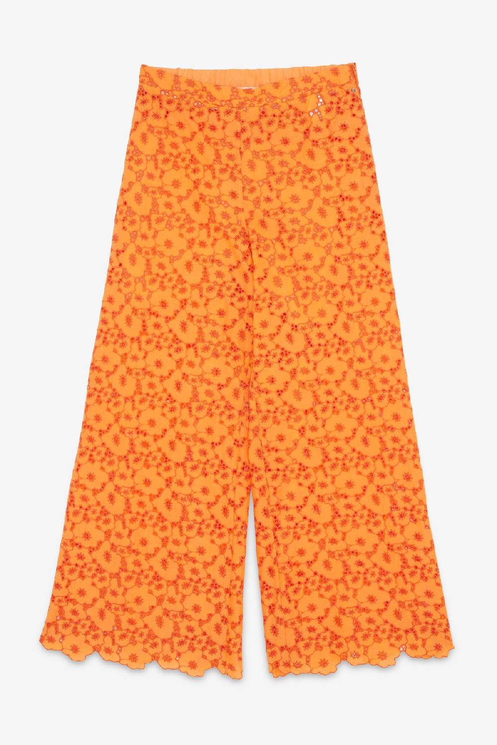 ottod'Ame Broderie anglaise palazzo trousers Convenienza