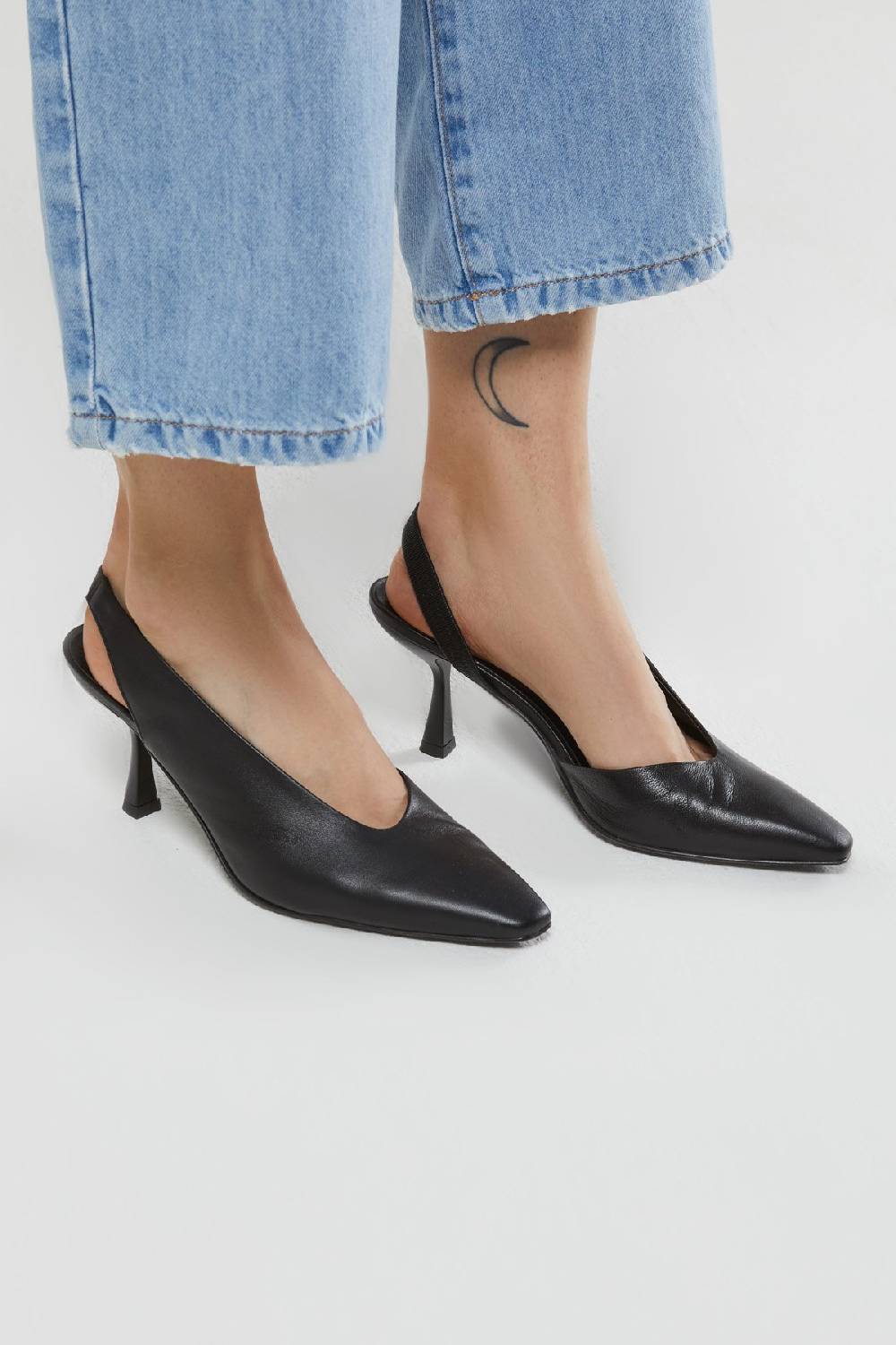ottod'Ame Leather slingback Economico