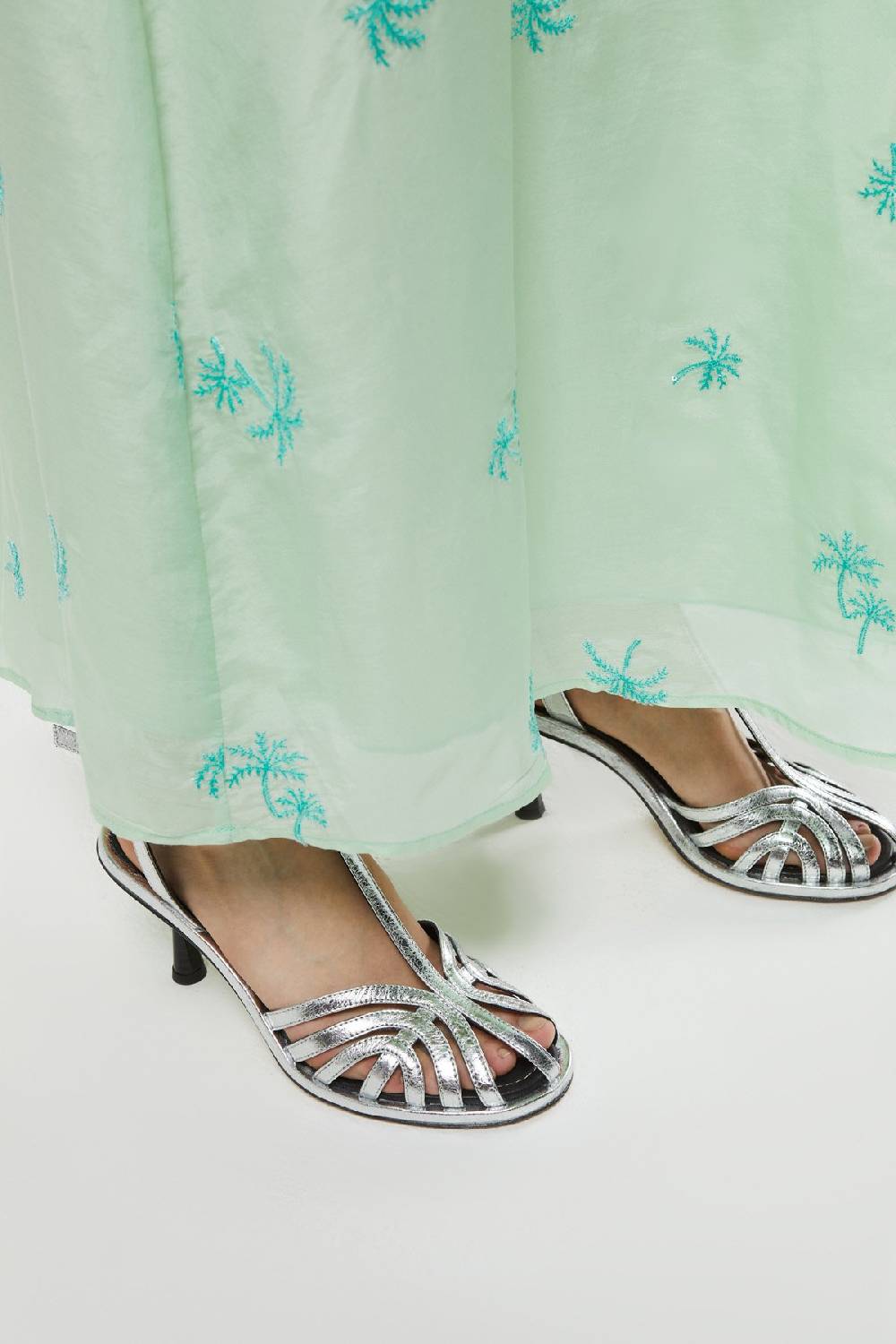 ottod'Ame Leather sandals with laces Hotsell