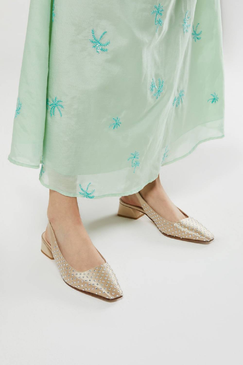 ottod'Ame Leather slingback Vendita Calda