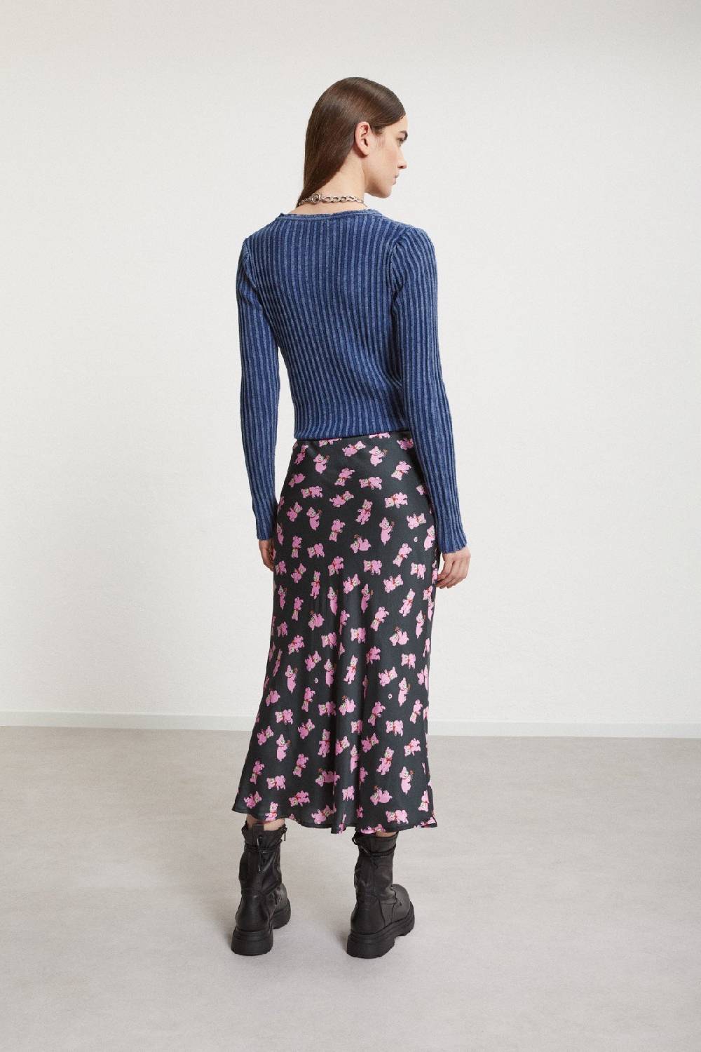 ottod'Ame Viscose long skirt Moda