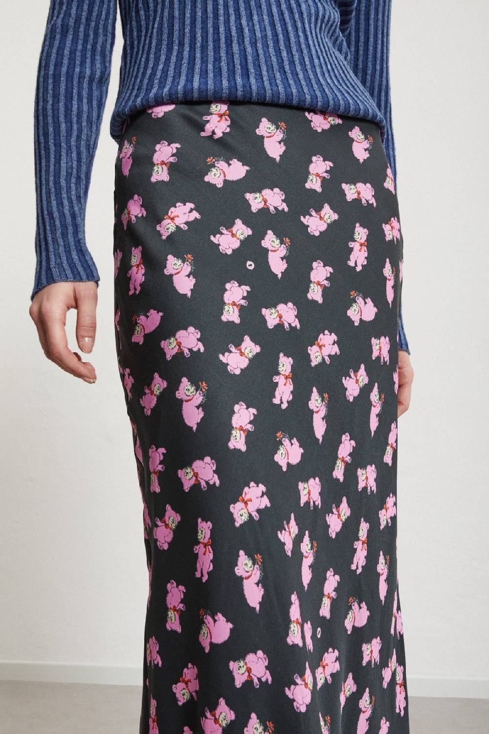 ottod'Ame Viscose long skirt Moda