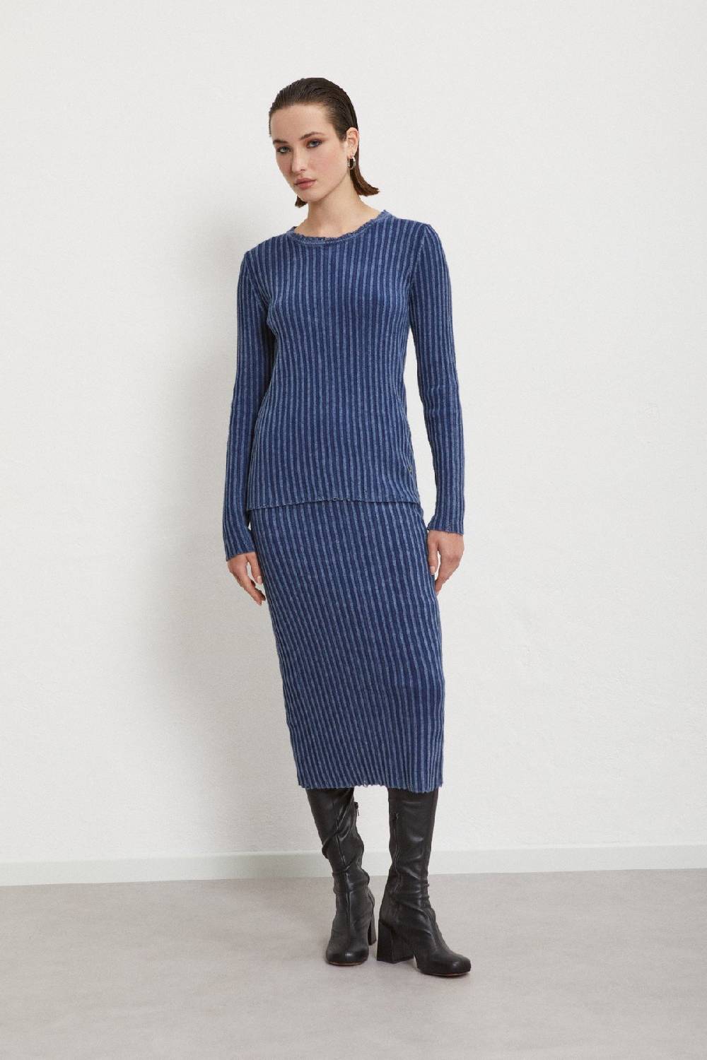 ottod'Ame Ribbed top Prezzo di fabbrica
