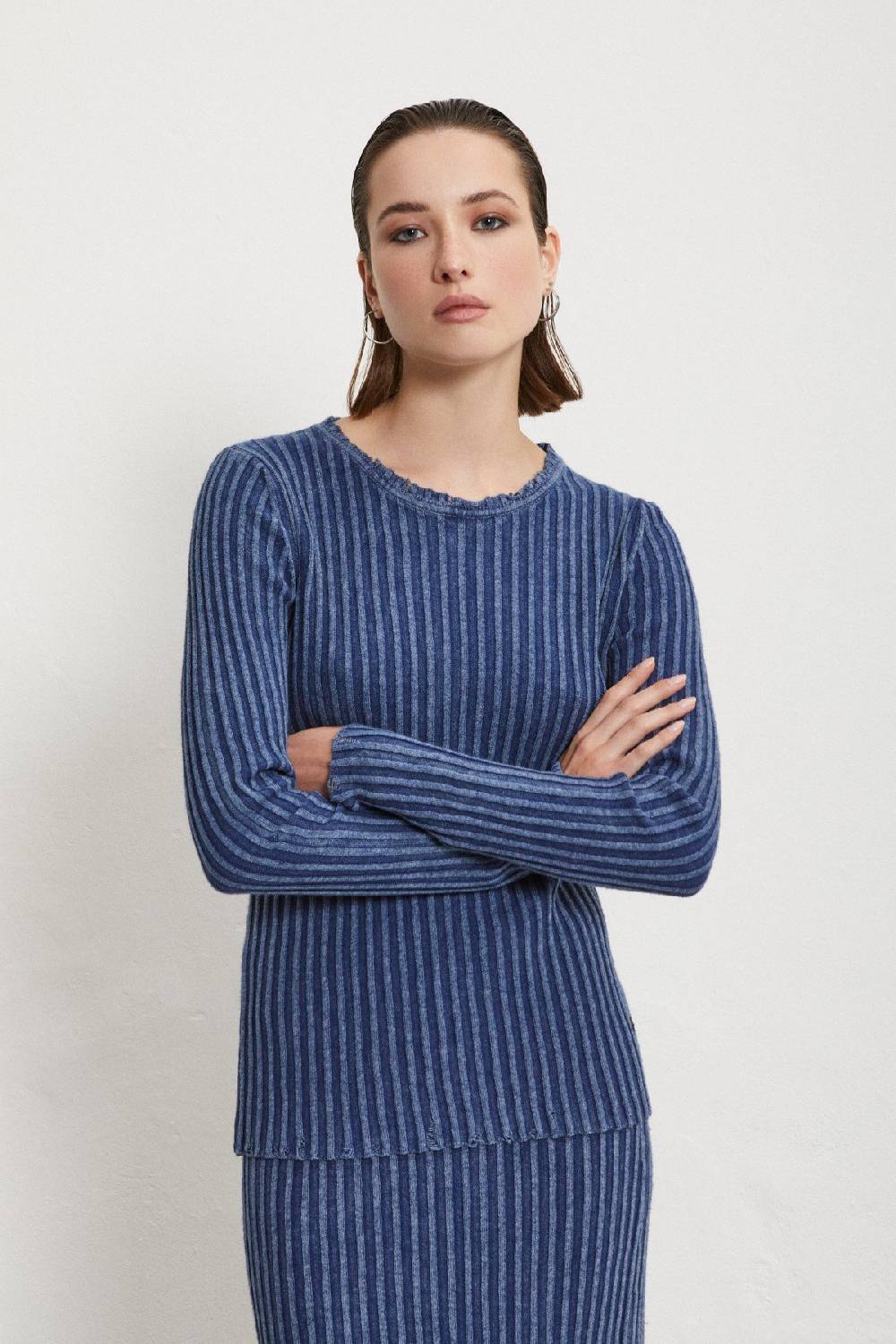ottod'Ame Ribbed top Prezzo di fabbrica
