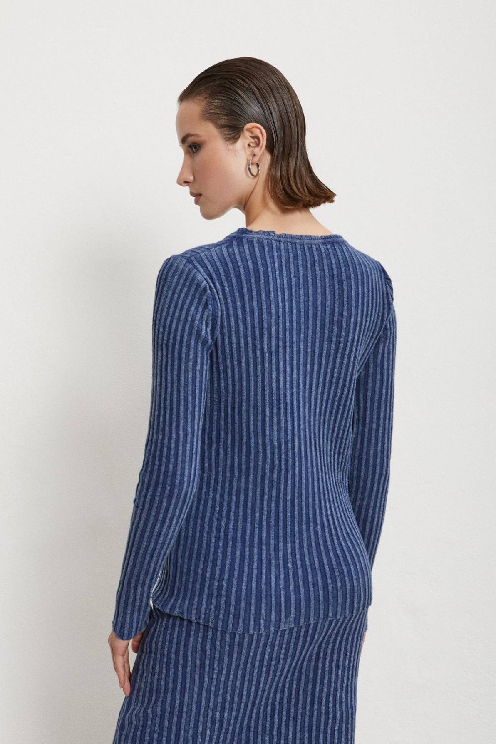 ottod'Ame Ribbed top Prezzo di fabbrica