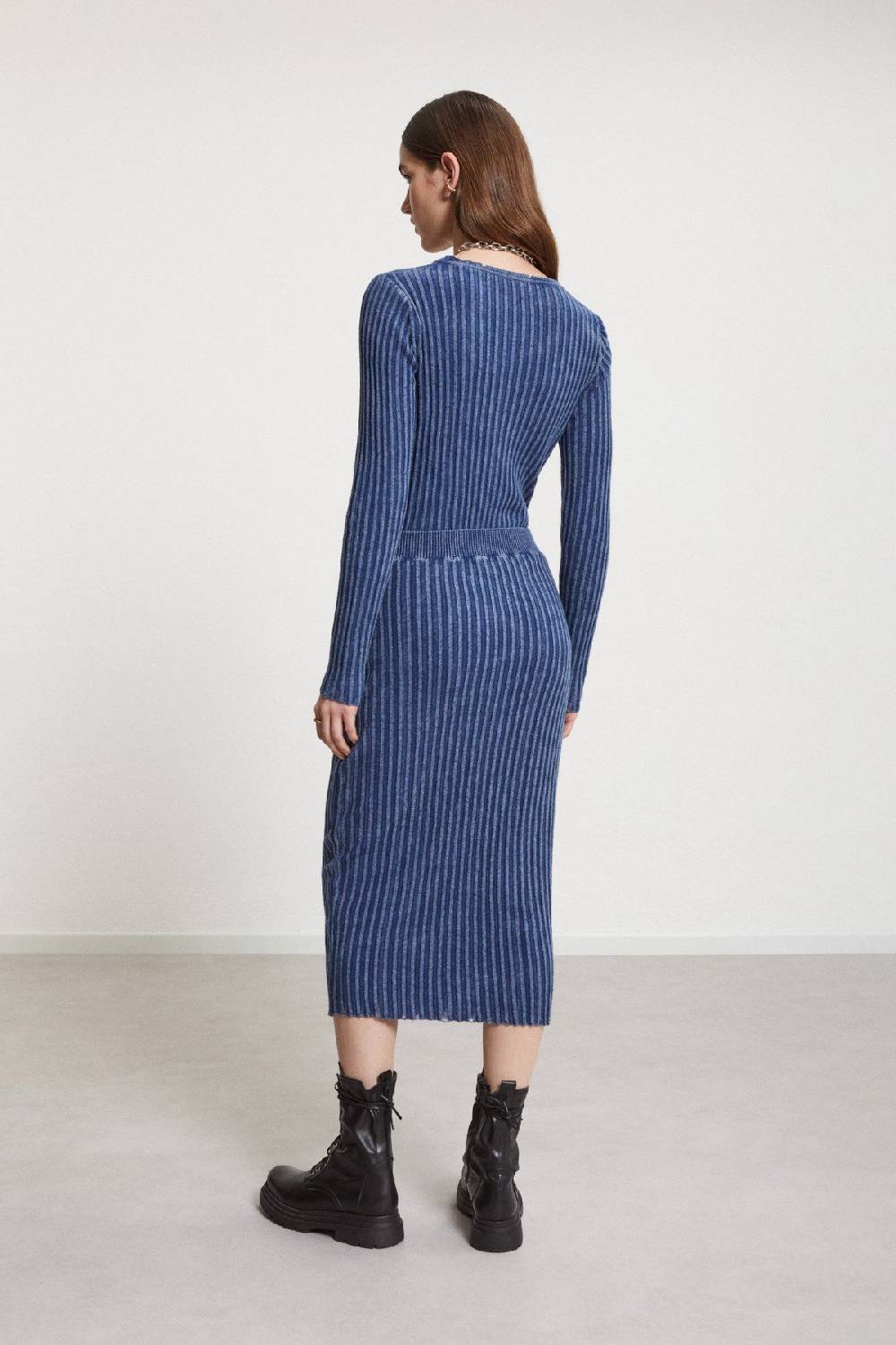 ottod'Ame Knitted ribbed skirt Offerta speciale