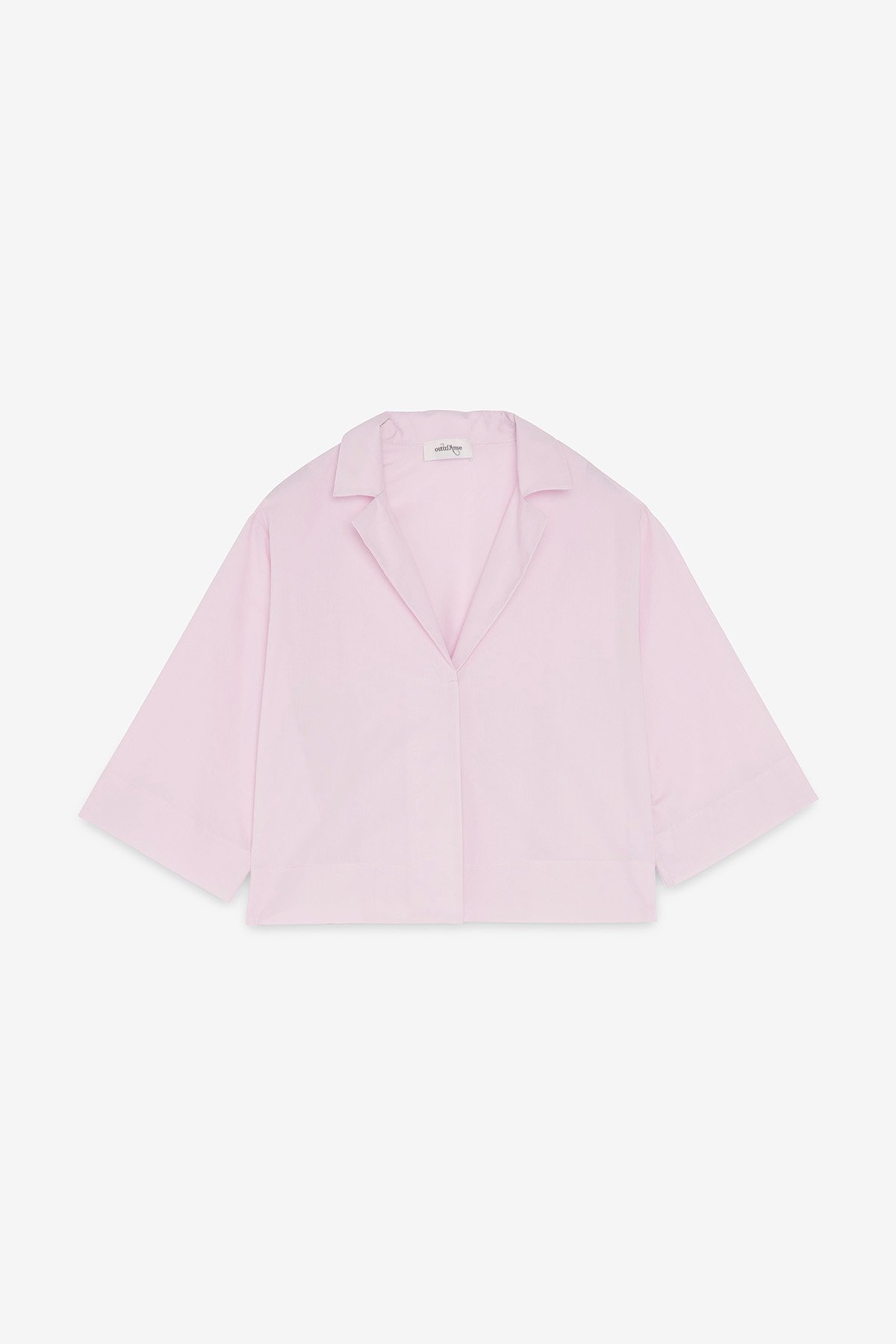 ottod'Ame Poplin cropped shirt Offerte esclusive