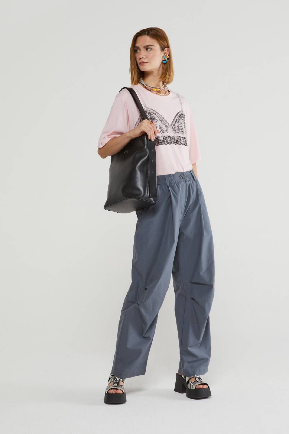 ottod'Ame Poplin cargo trousers Grandi sconti