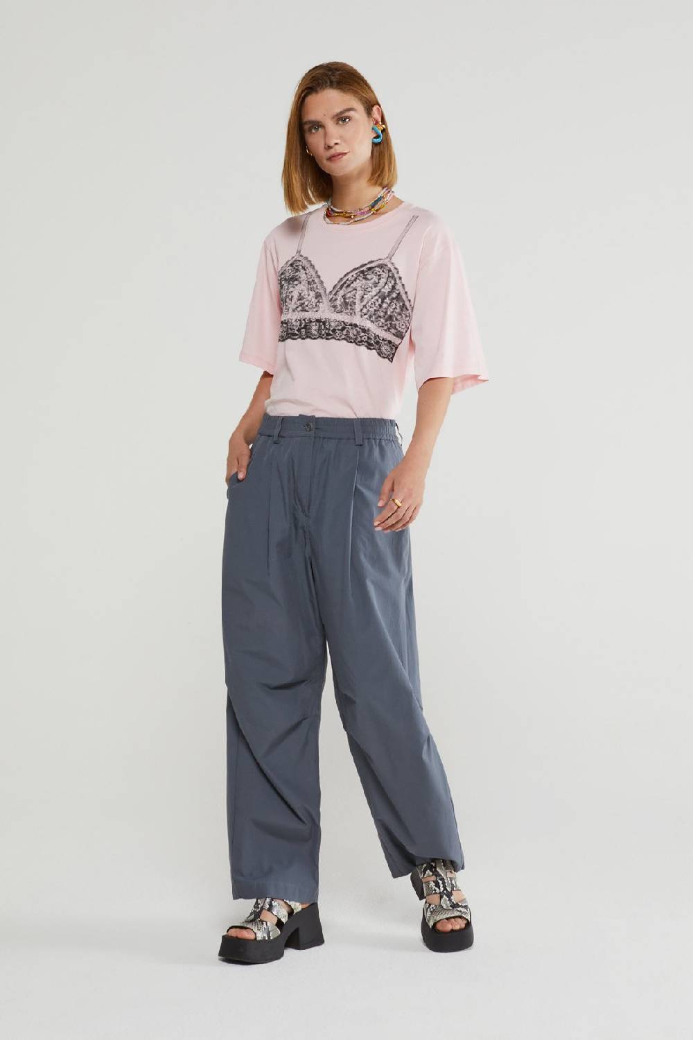ottod'Ame Poplin cargo trousers Grandi sconti