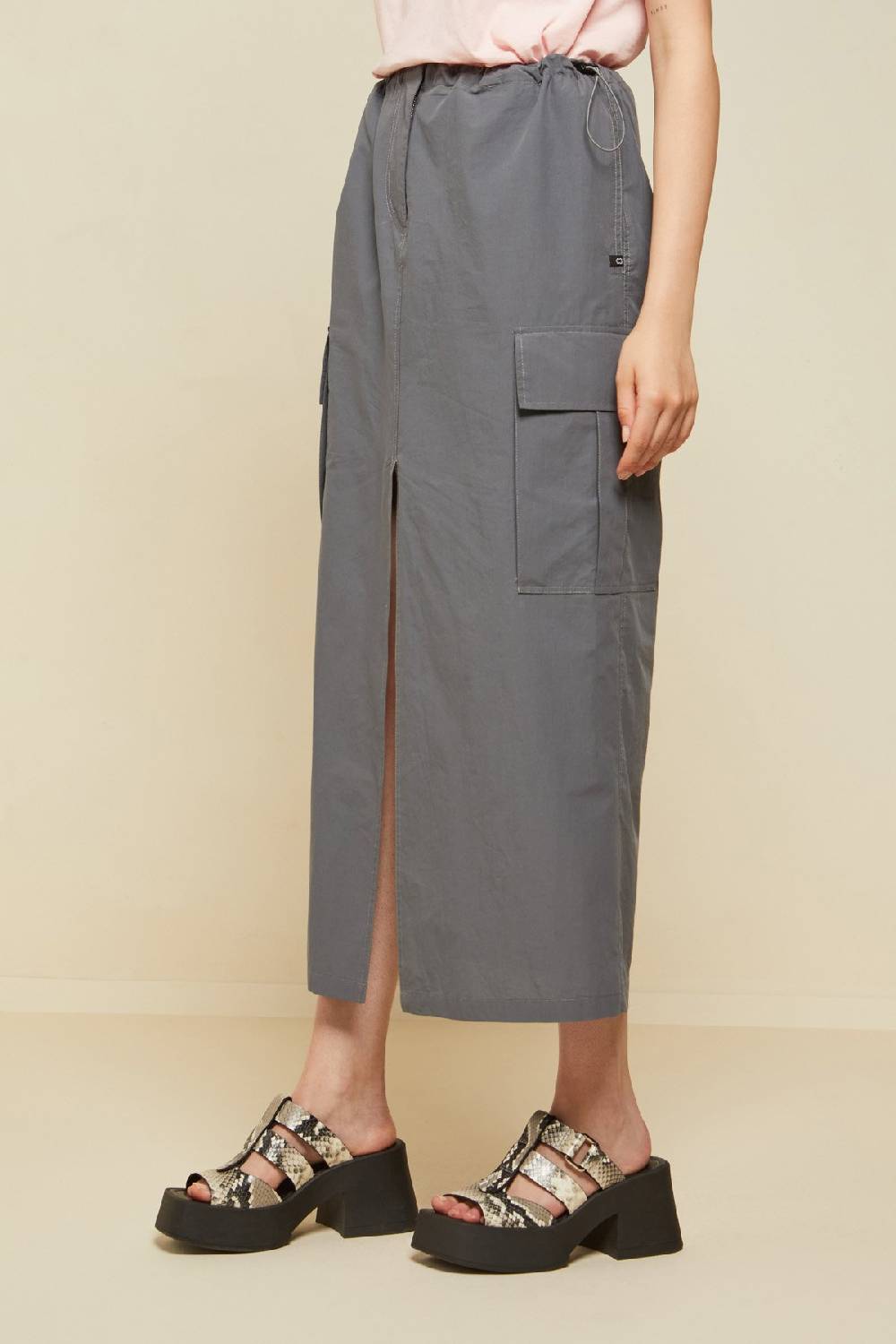 ottod'Ame Poplin long skirt Bestseller