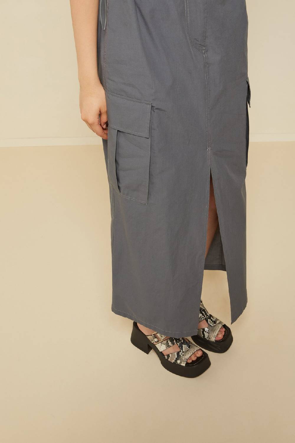 ottod'Ame Poplin long skirt Bestseller