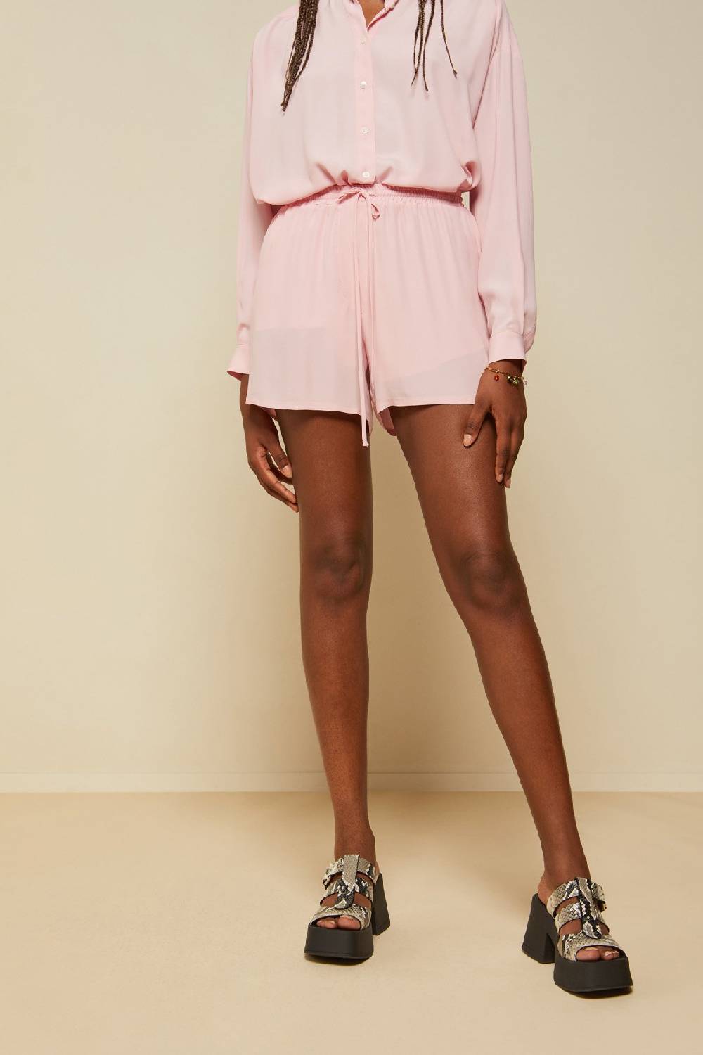 ottod'Ame Silk blend shorts Comprane uno, ottenene uno gratis