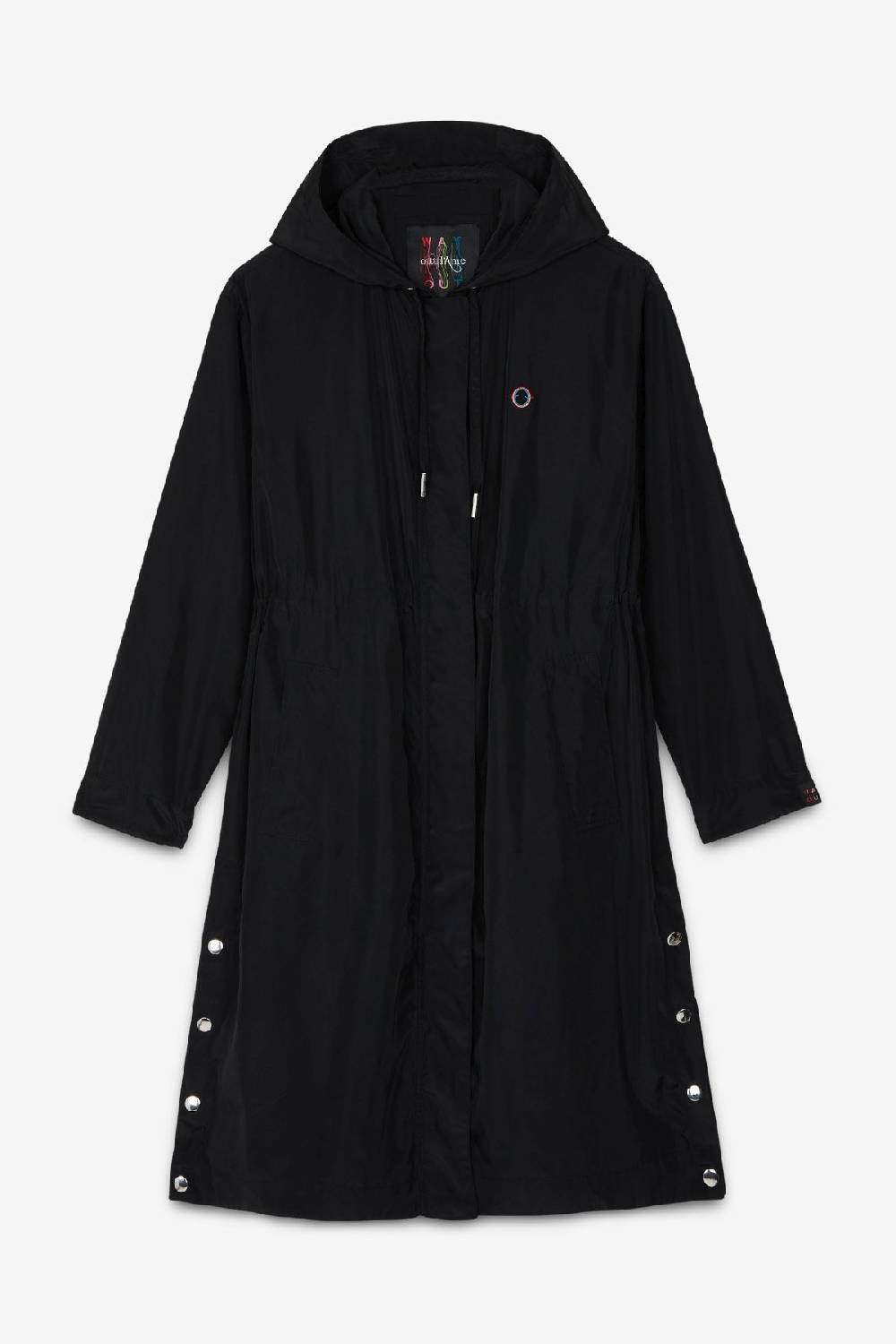 ottod'Ame Midi trench coat with hood Sconti VIP