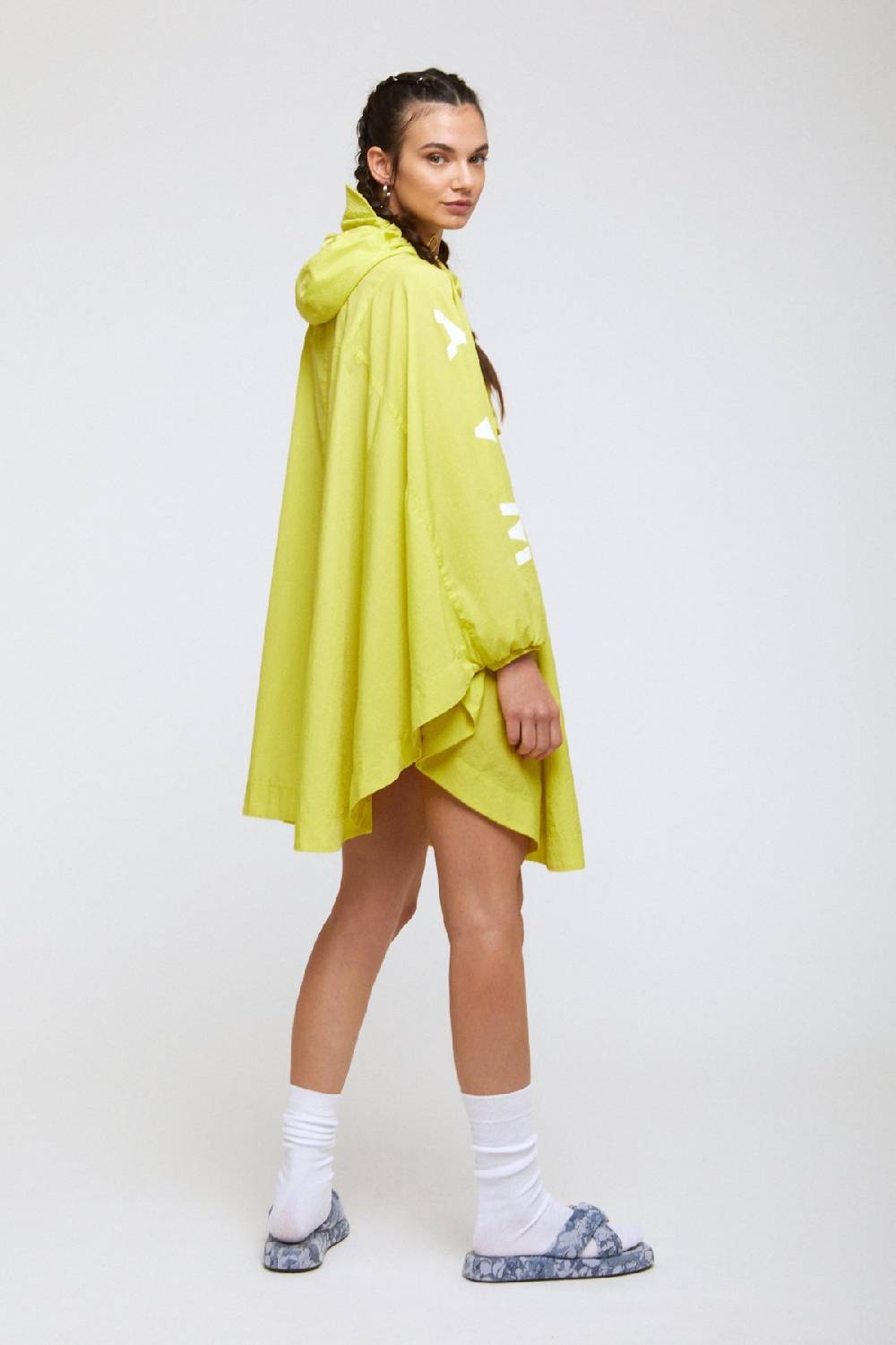 ottod'Ame Waterproof poncho with hood Ritorno libero