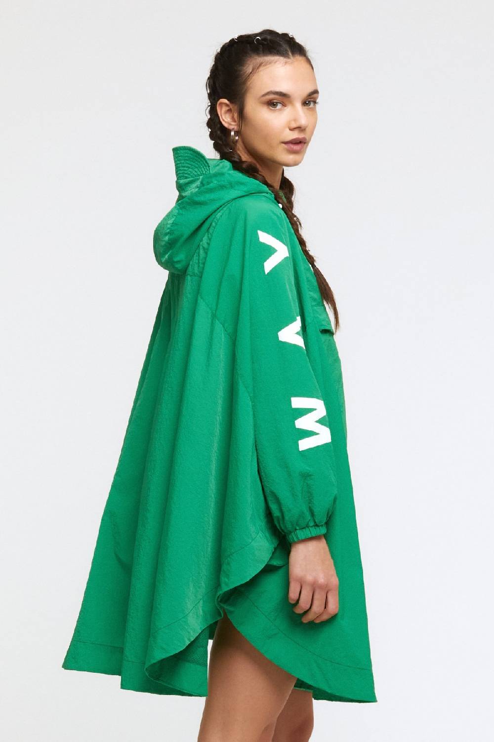 ottod'Ame Waterproof poncho with hood Rilascio limitato
