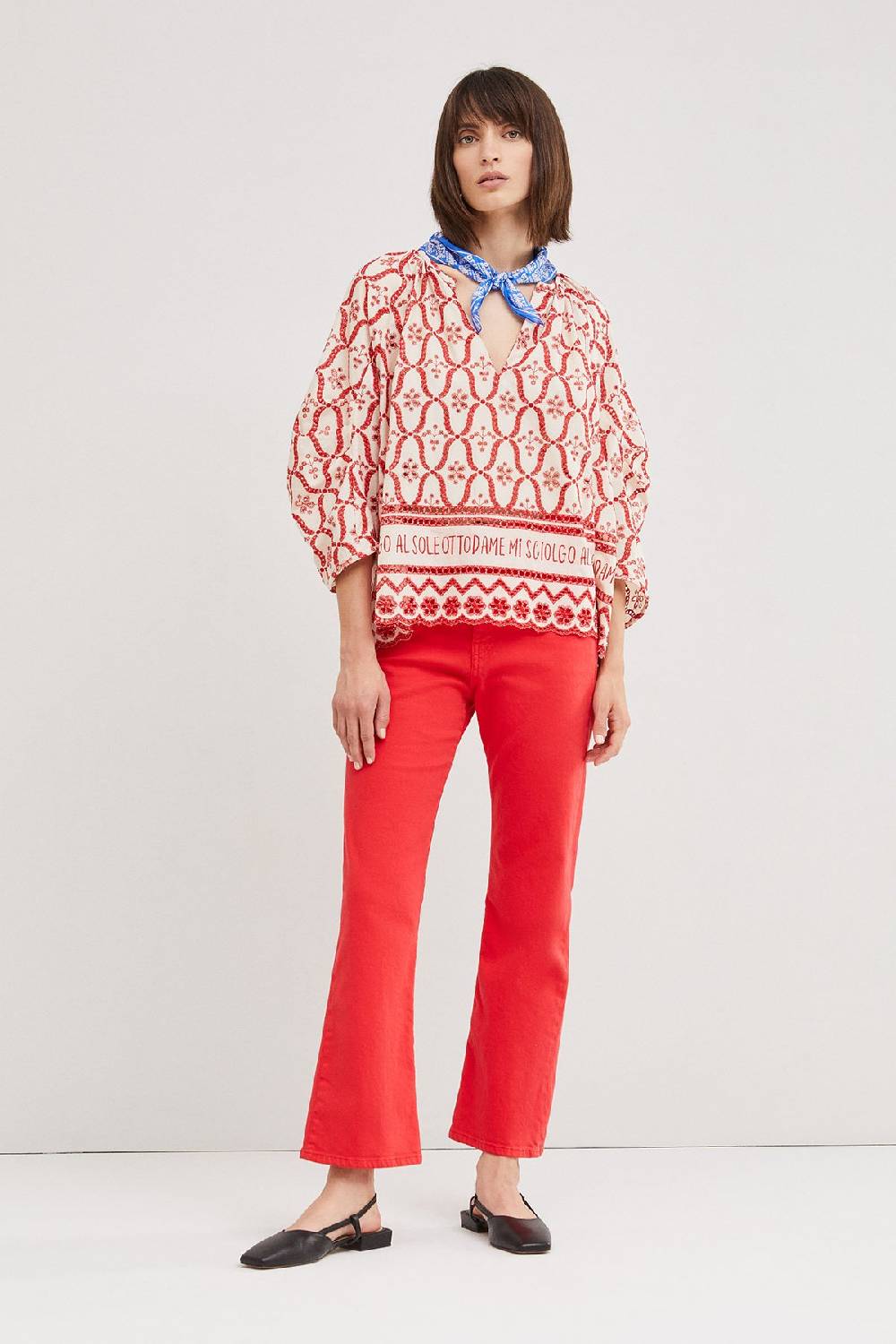 ottod'Ame Ribcage Botcut jeans