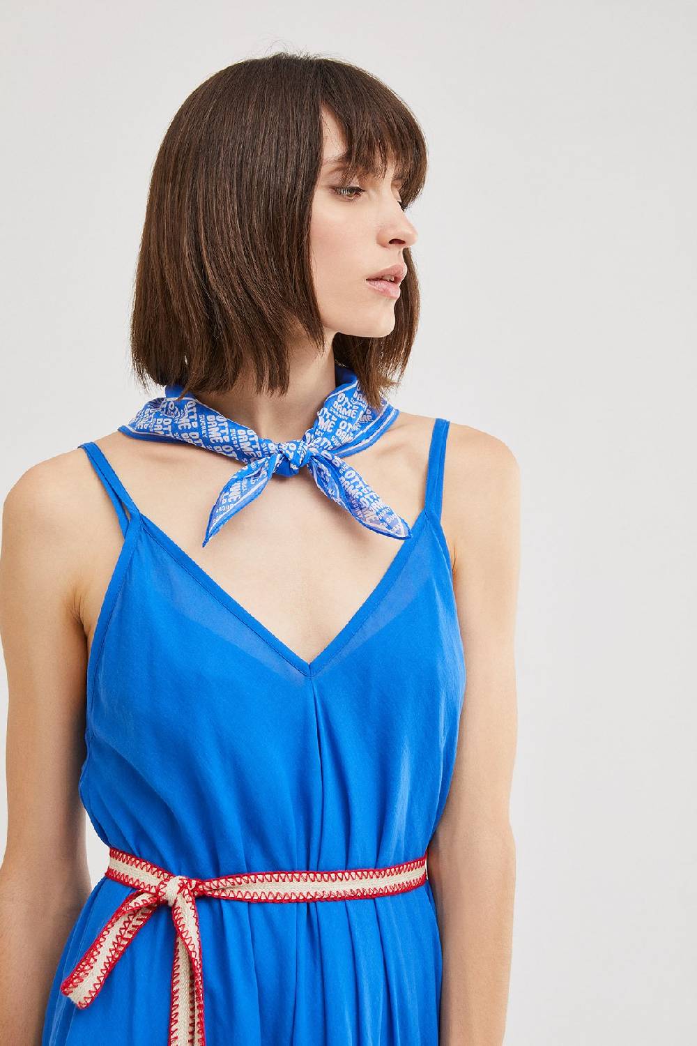 ottod'Ame V-neck long dress Ultimi due giorni