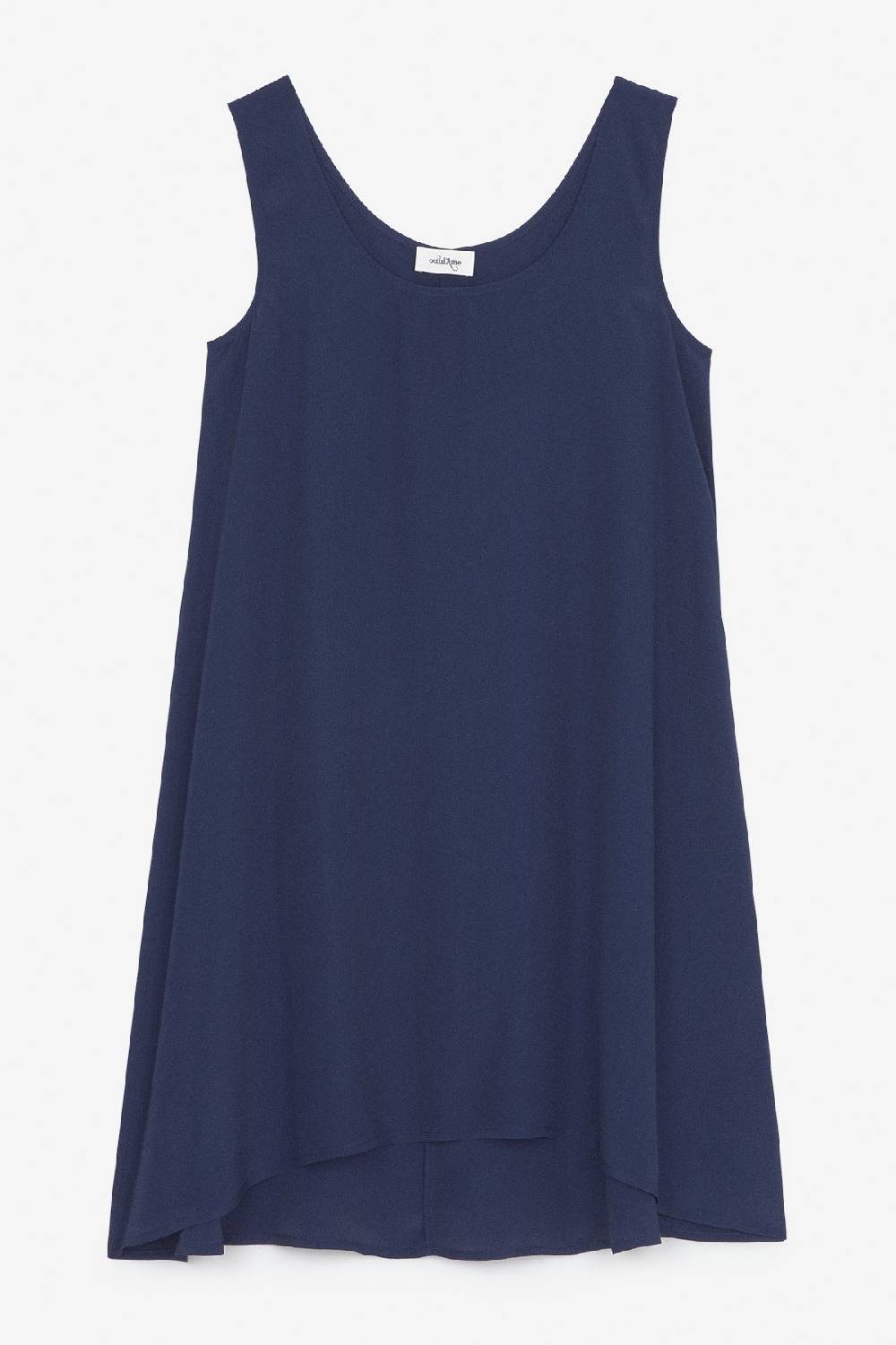 ottod'Ame Mini dress with round neckline Promozione temporanea