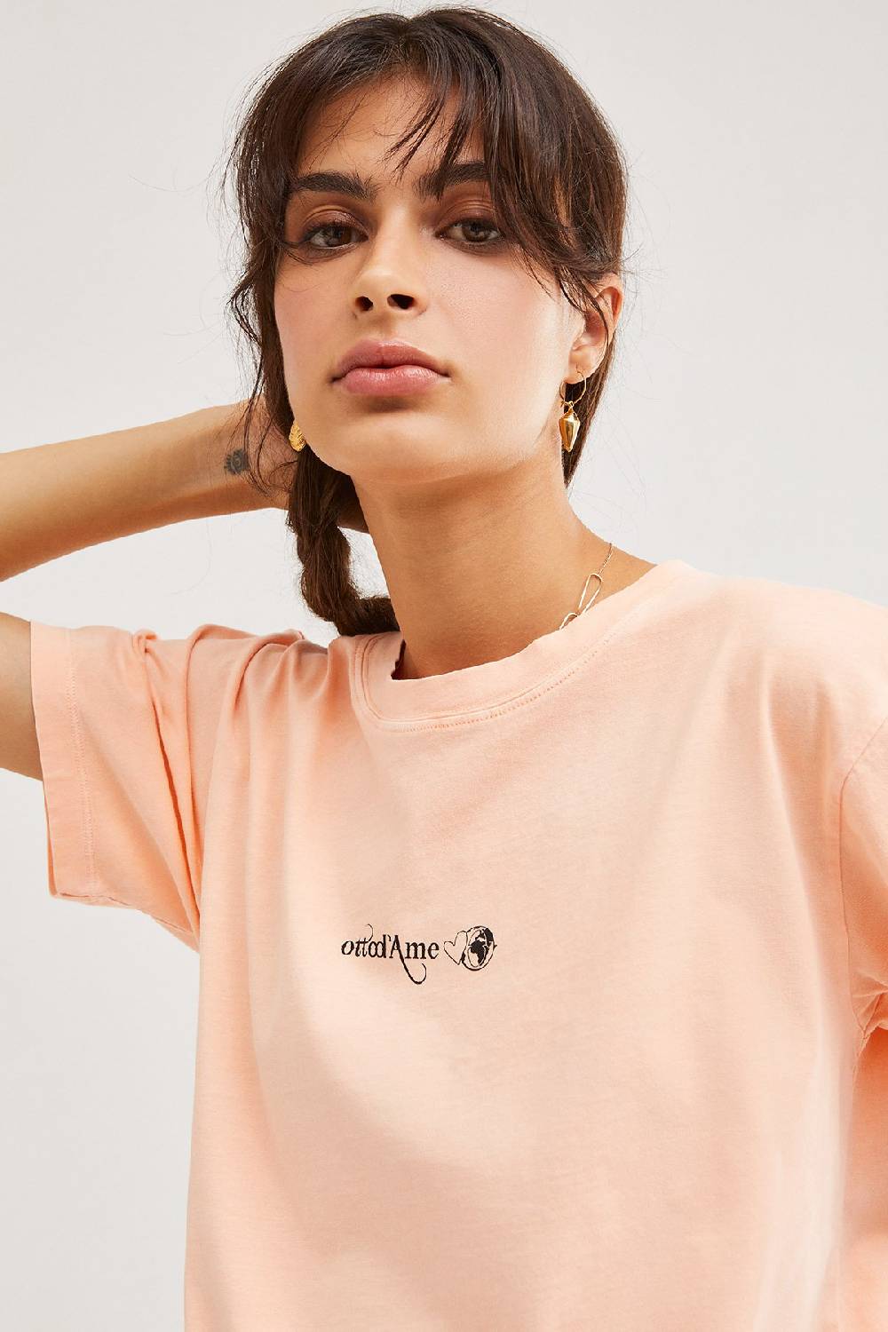 ottod'Ame Cotton T-shirt Fino al 60% di sconto