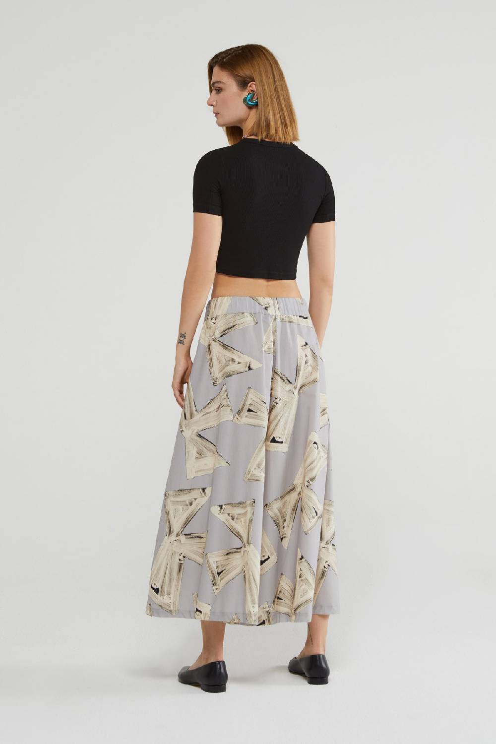 ottod'Ame Cotton culottes trousers Offerta speciale della fabbrica