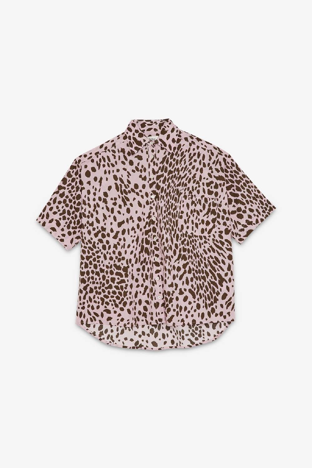 ottod'Ame Animalier cotton shirt Fino al 55% di sconto