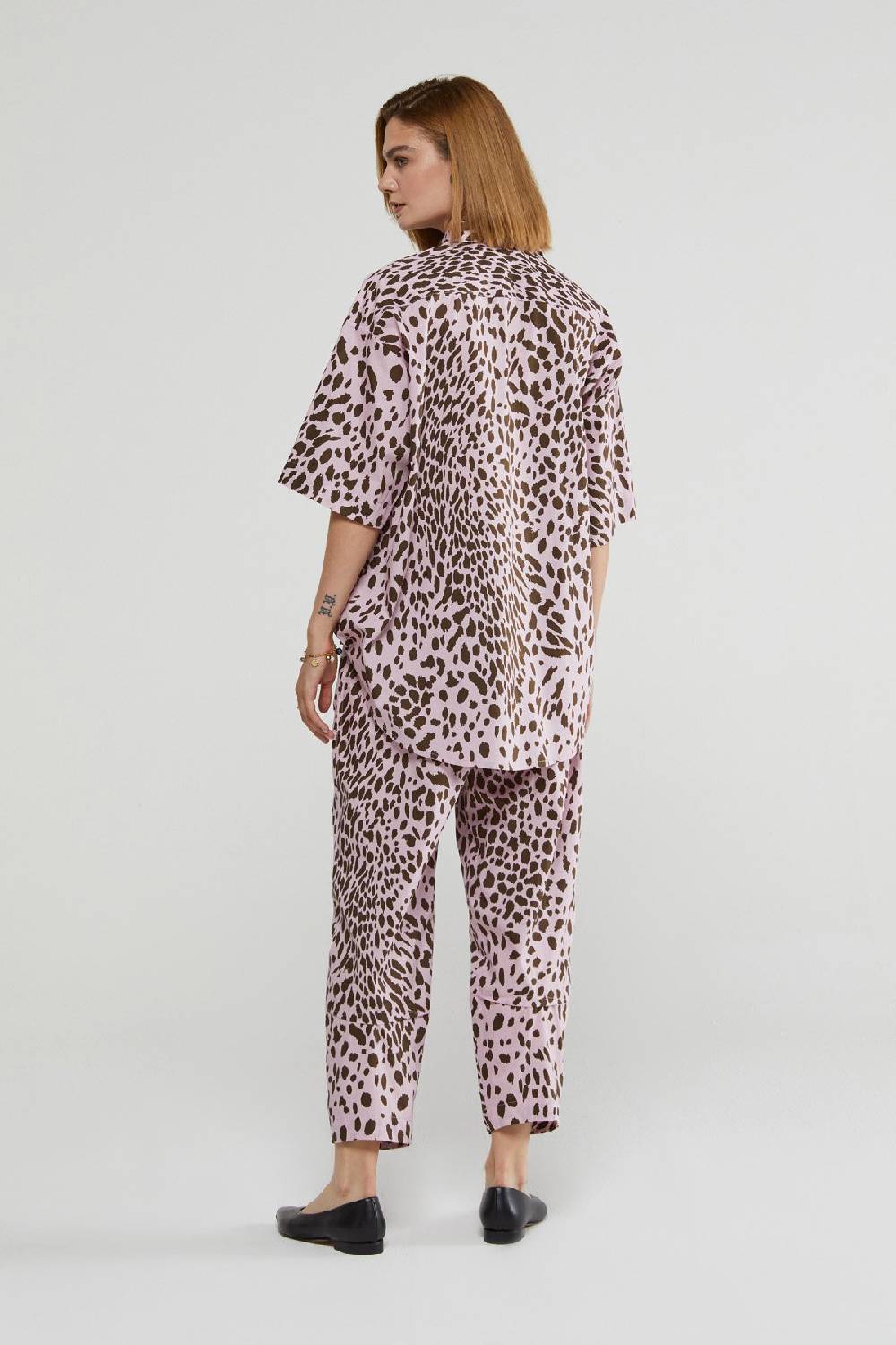 ottod'Ame Animalier cotton trousers Discount Store per i nuovi prodotti