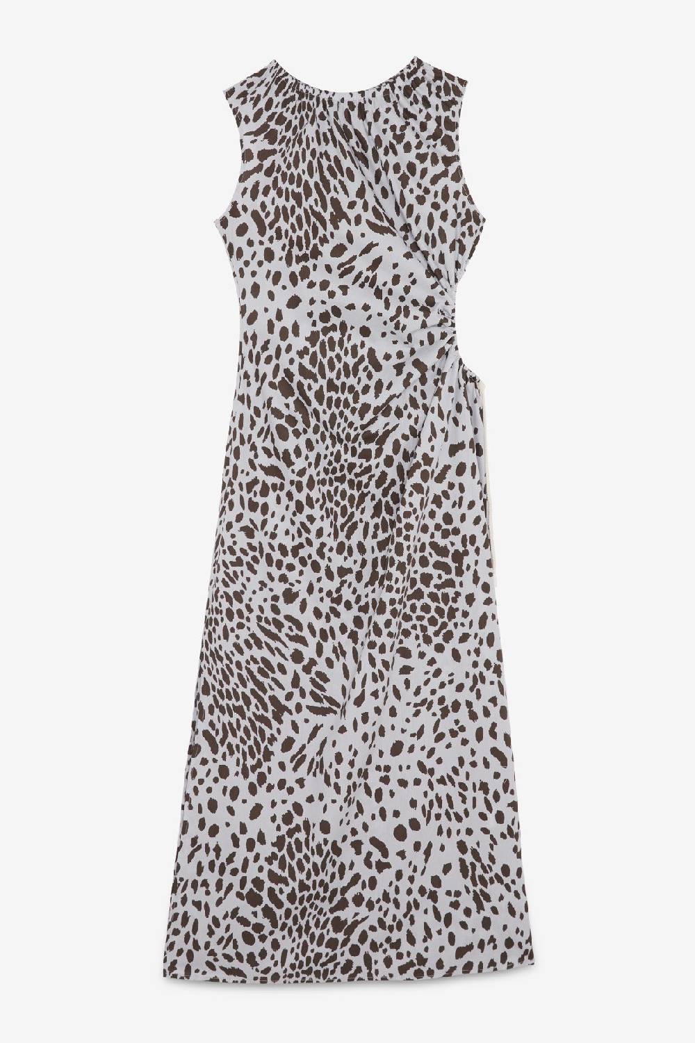 ottod'Ame Animalier cotton long dress Solo un giorno rimasto
