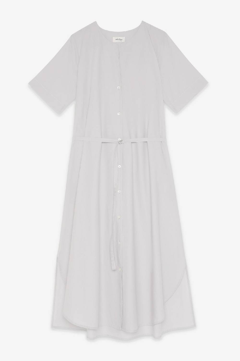 ottod'Ame Poplin long dress with sash 50% di sconto con spedizione gratuita