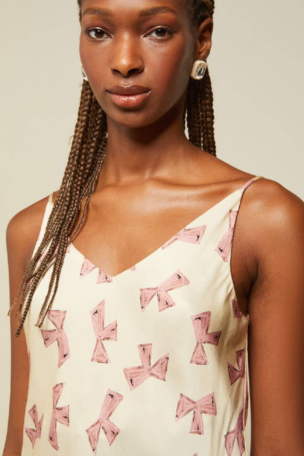 ottod'Ame Printed viscose top Limitato a 3 giorni