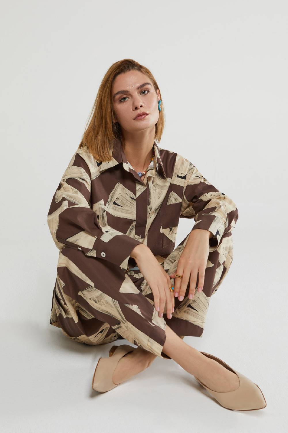 ottod'Ame Cotton shirt Esporta salva
